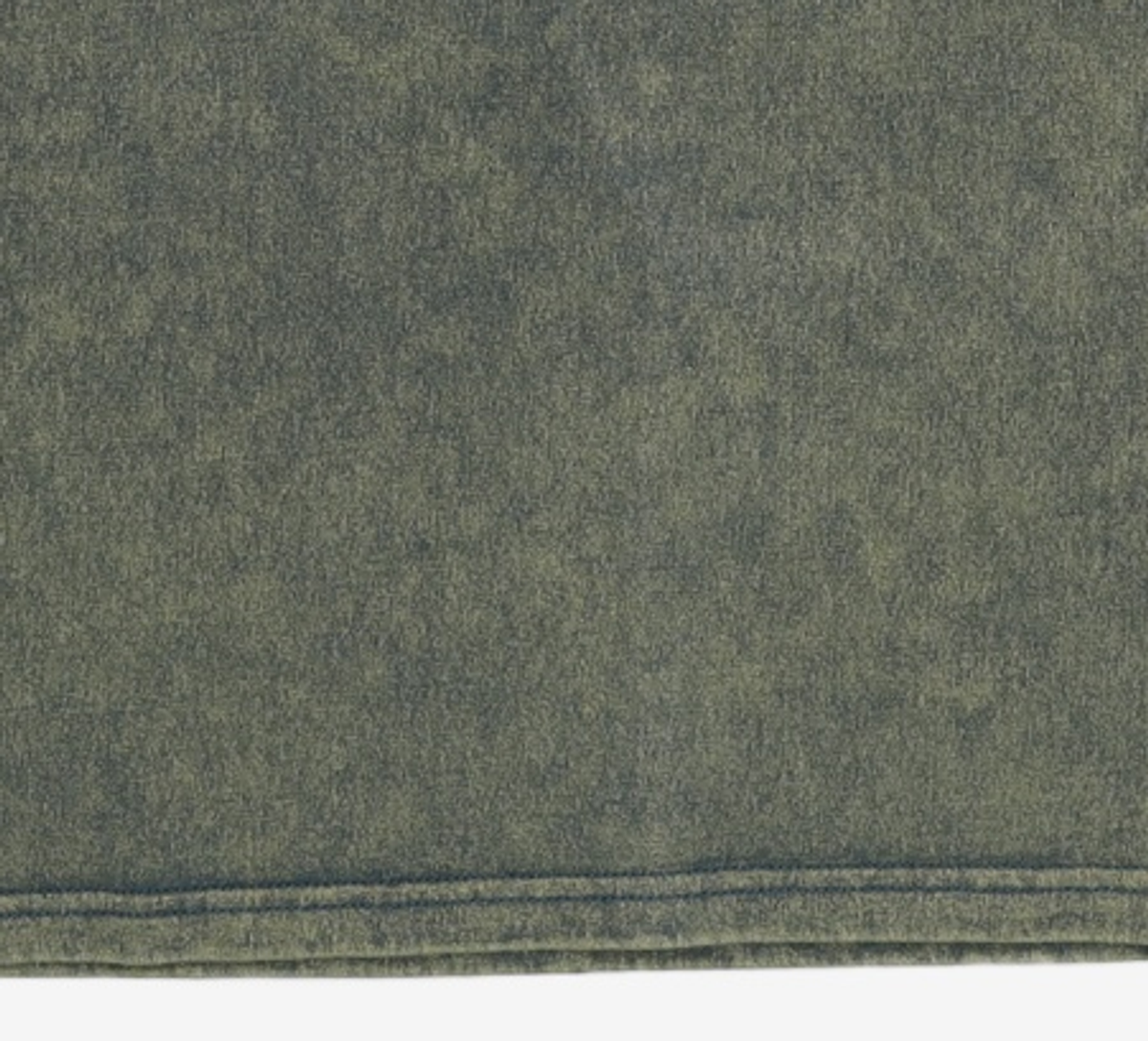 프리즘웍스(FRIZMWORKS) OG VINTAGE DYEING HALF TEE _ DARK GREEN XL