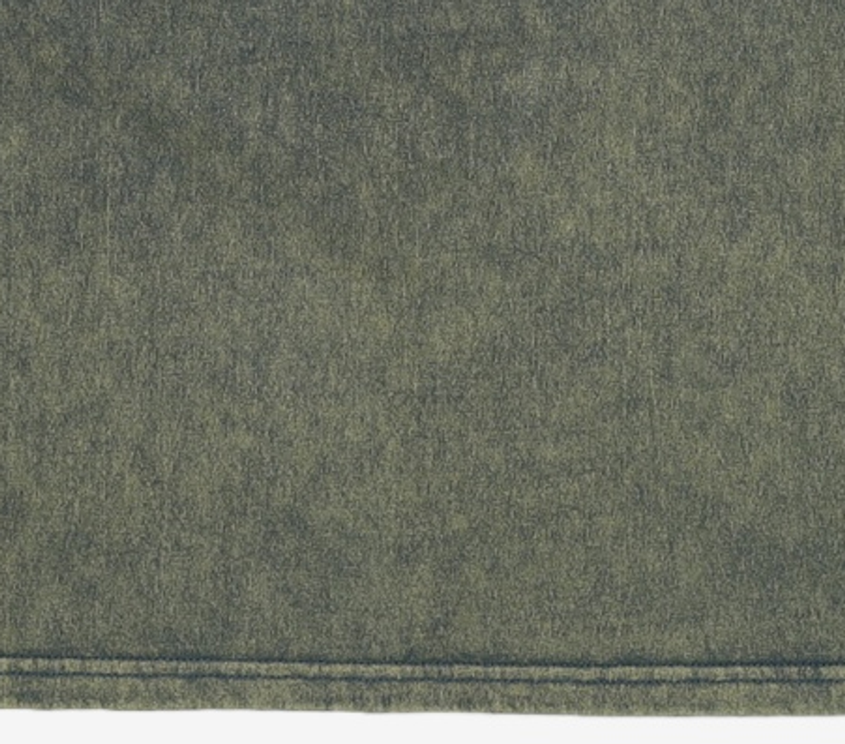 프리즘웍스(FRIZMWORKS) OG VINTAGE DYEING HALF TEE _ DARK GREEN XL