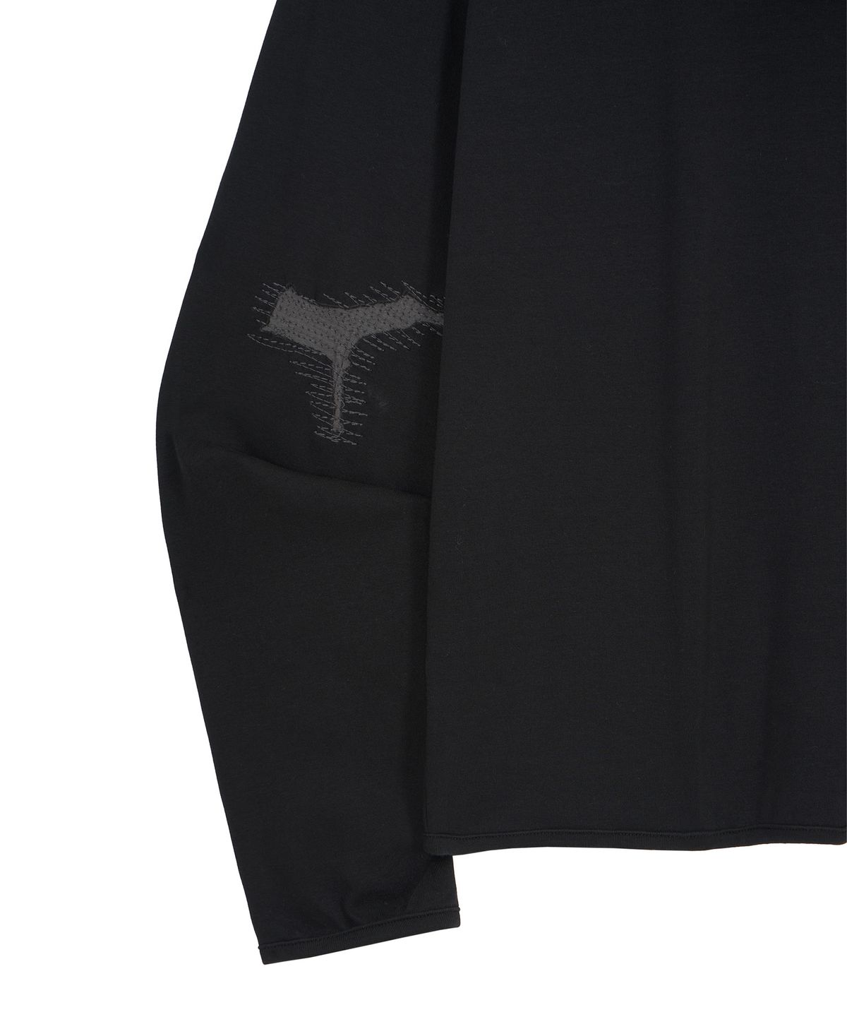 엔도어(ENDOOR) Scar Finger Hole Hoodie (Black)