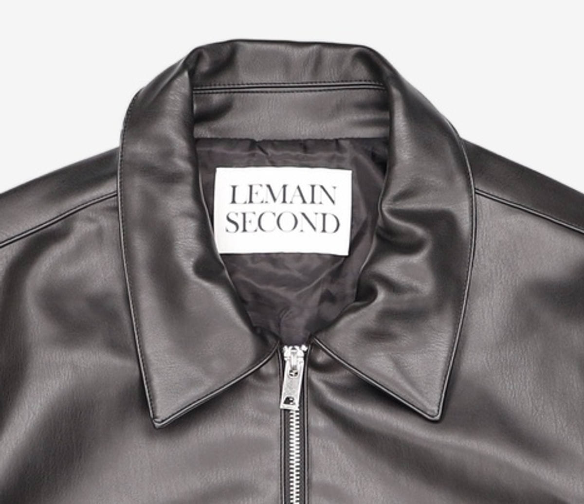 리메인세컨드(LEMAIN SECOND) 레더/라이더스 재킷 L