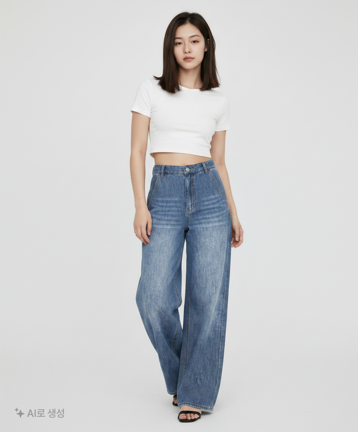 데케트(DECET) 청/데님 팬츠 26
