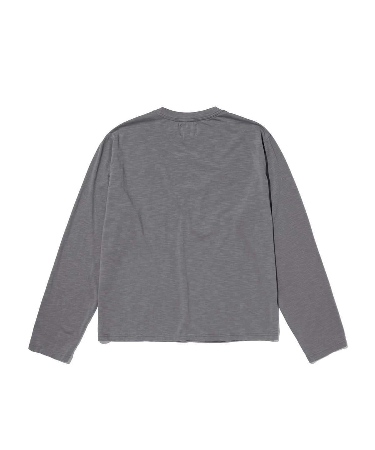 스웨이드(SUADE) [suade X 세종] TEXTURED LONG SLEEVE [PURPLE GRAY]
