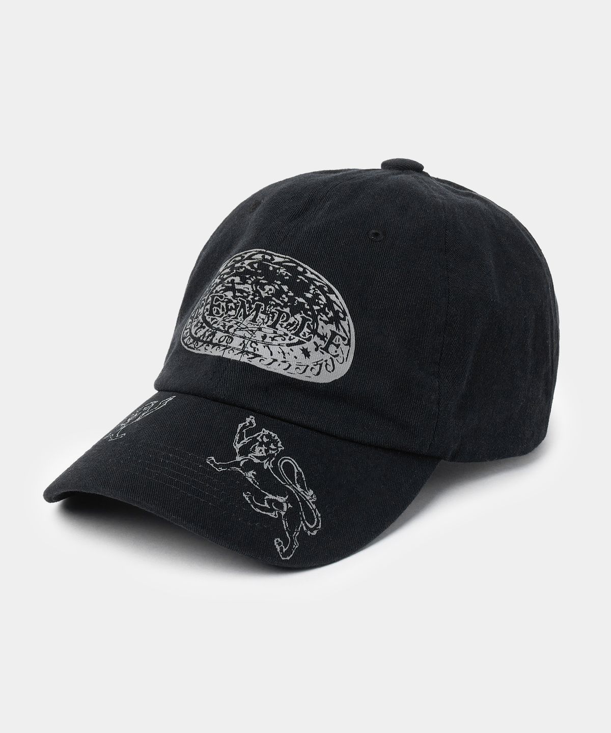 메종미네드(MAISON MINED) GUARDIAN EMBLEM BALL CAP BLACK