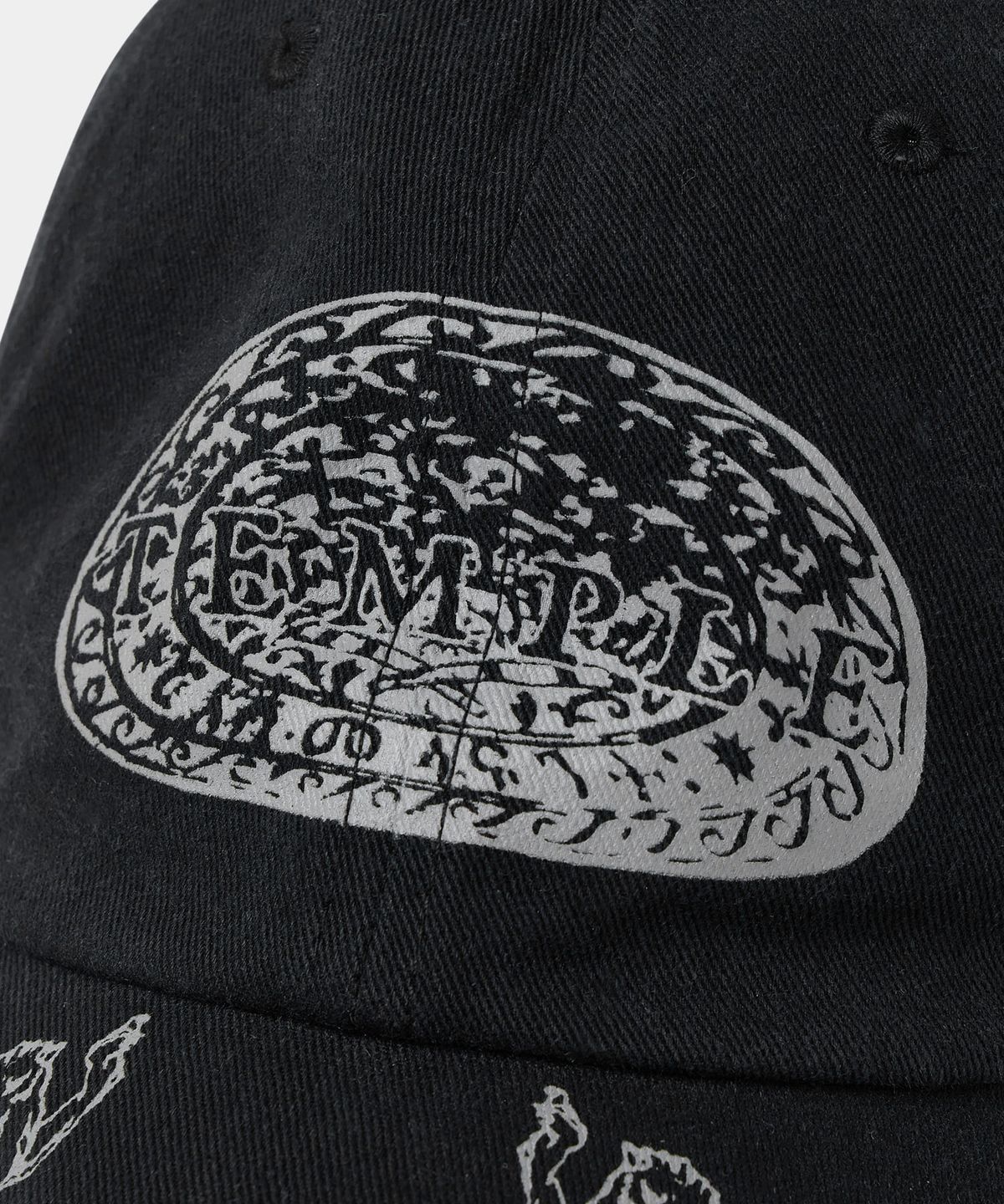 메종미네드(MAISON MINED) GUARDIAN EMBLEM BALL CAP BLACK
