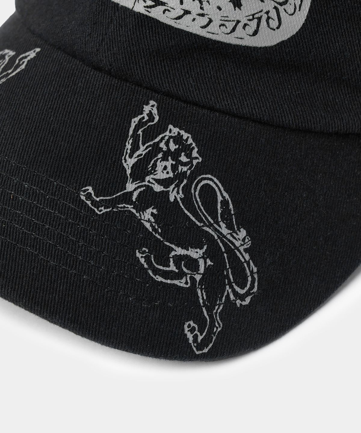 메종미네드(MAISON MINED) GUARDIAN EMBLEM BALL CAP BLACK