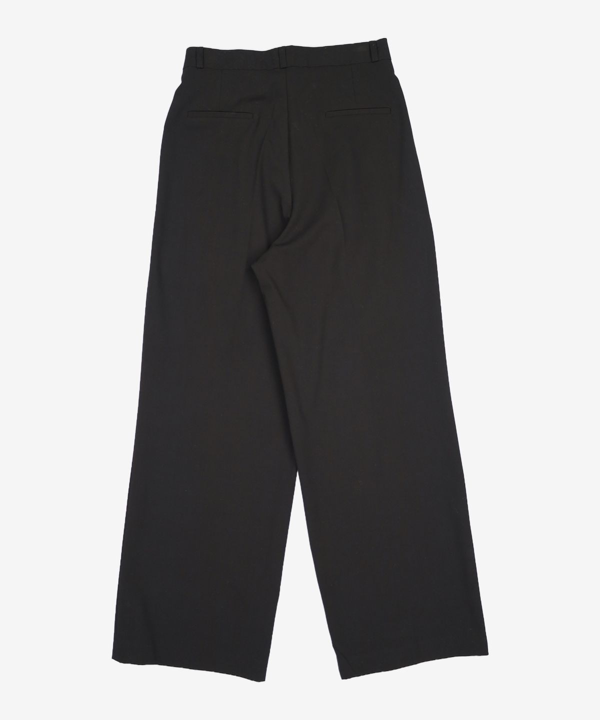 몽돌(MONGDOL) 스판 투턱 와이드 슬랙스 블랙 MDPT019BLACK M