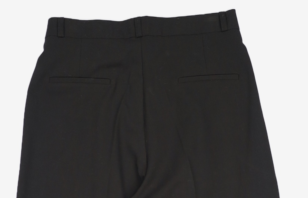 몽돌(MONGDOL) 스판 투턱 와이드 슬랙스 블랙 MDPT019BLACK M