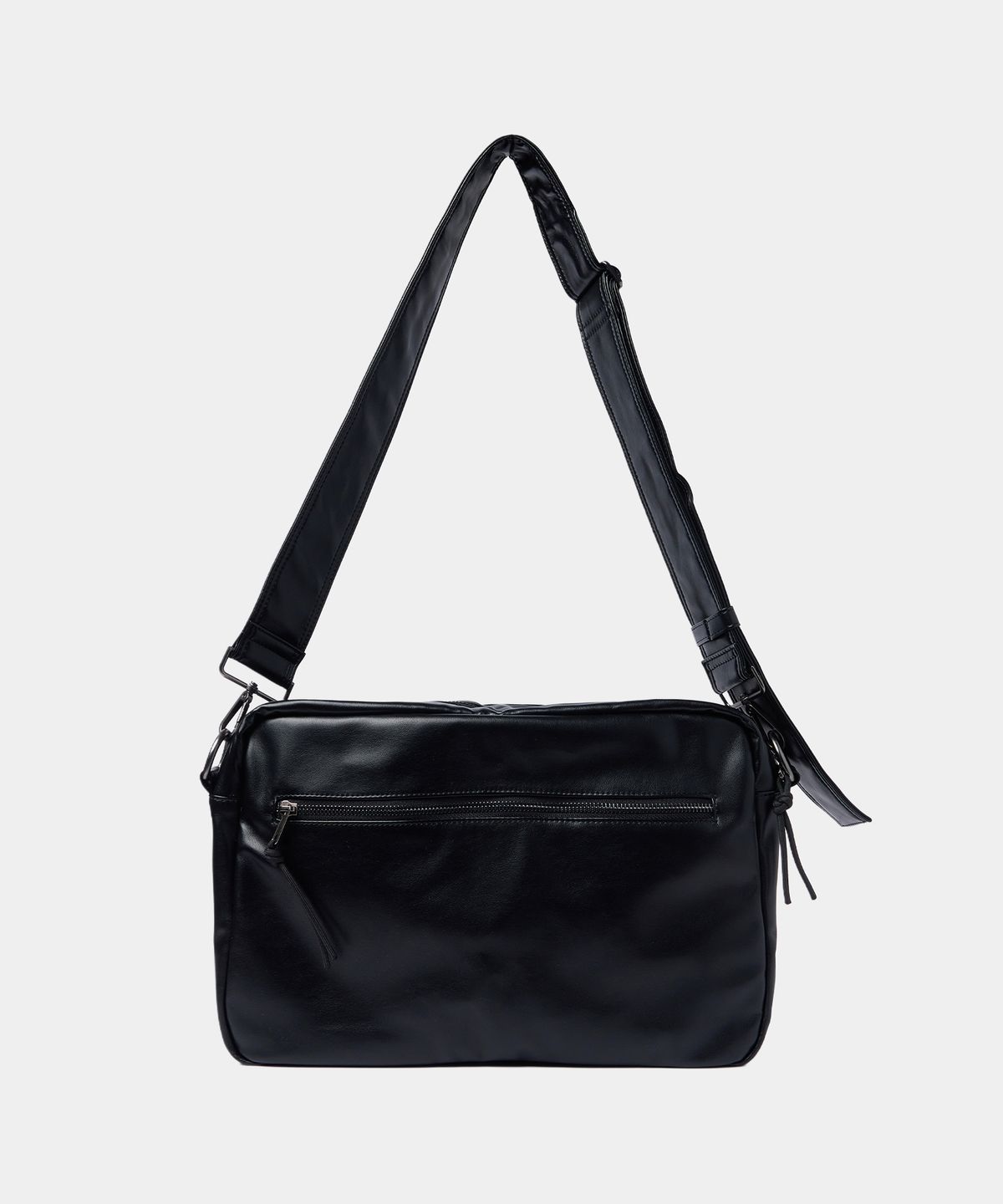 메종미네드(MAISON MINED) LEATHER TWO POCKET CROSS BAG