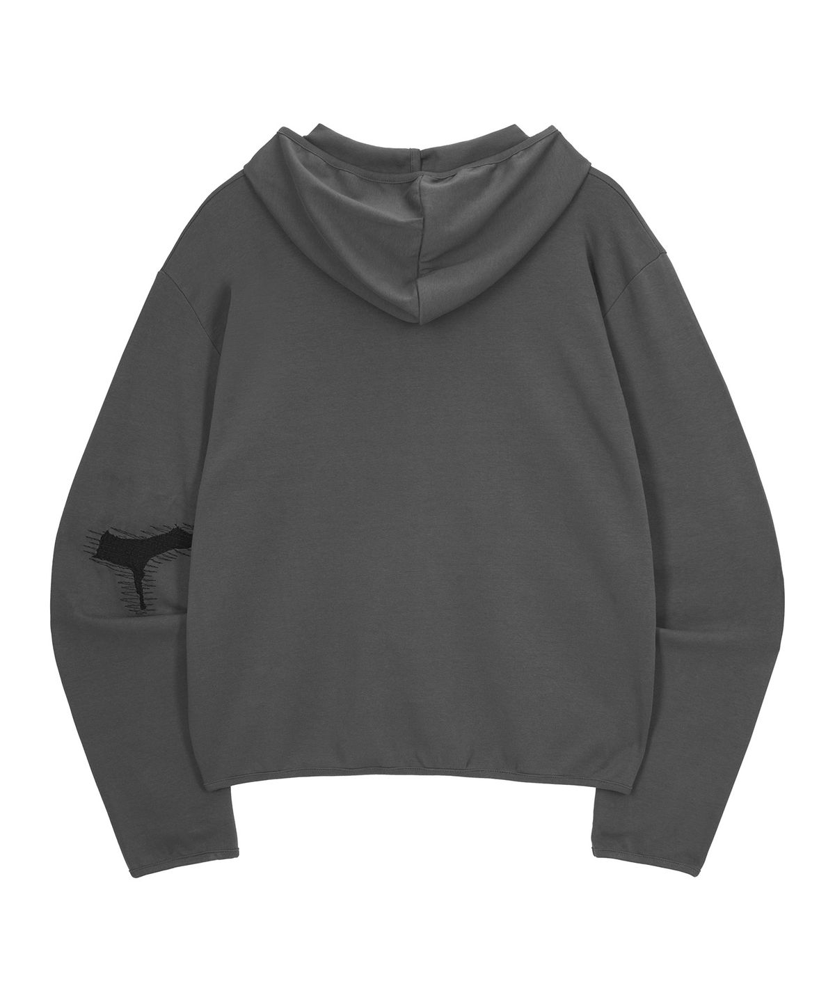 엔도어(ENDOOR) Scar Finger Hole Hoodie (Dark Gray)