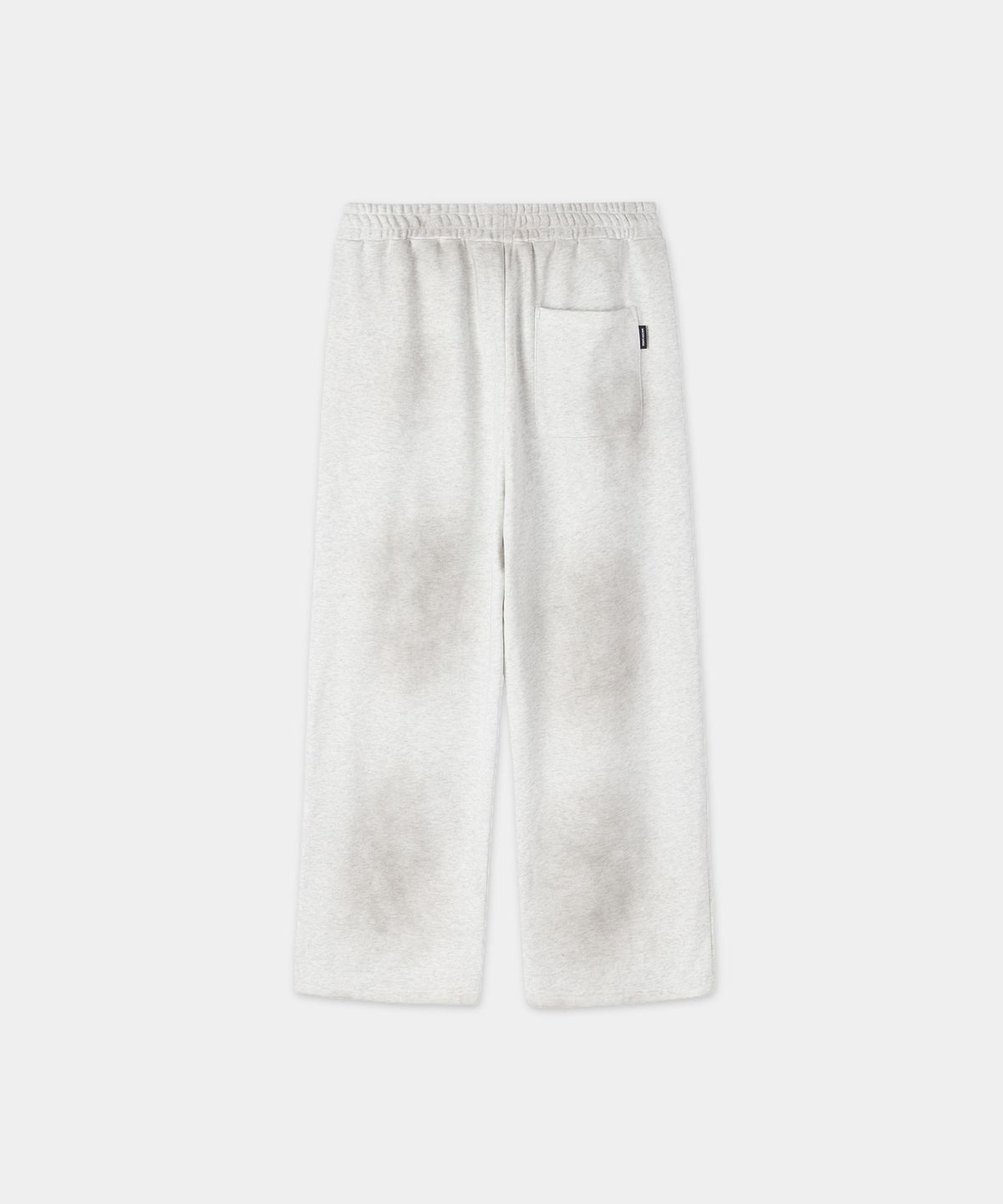 메종미네드(MAISON MINED) VINTAGE GYM SWEATPANTS MELANGE WHITE