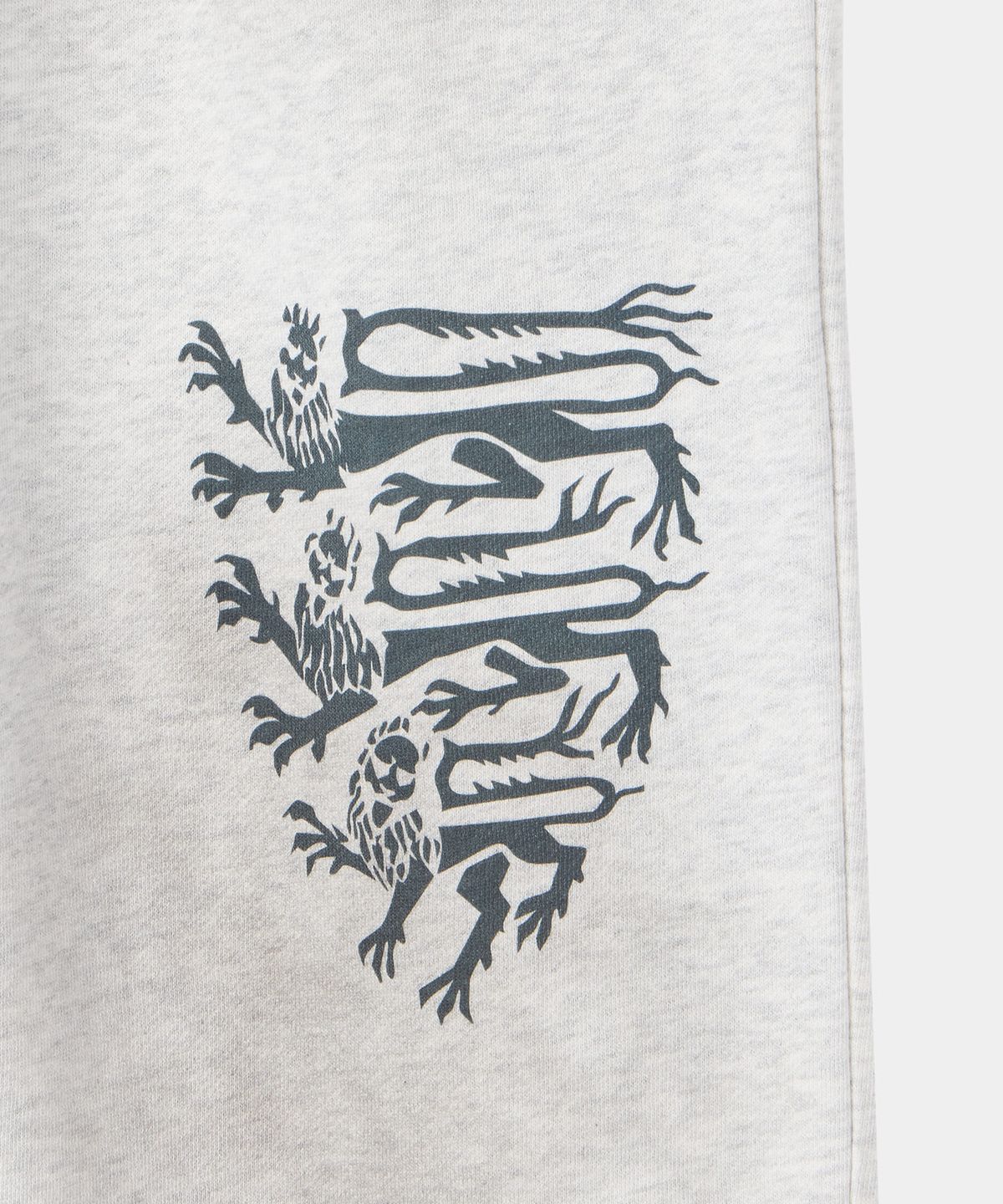 메종미네드(MAISON MINED) VINTAGE GYM SWEATPANTS MELANGE WHITE