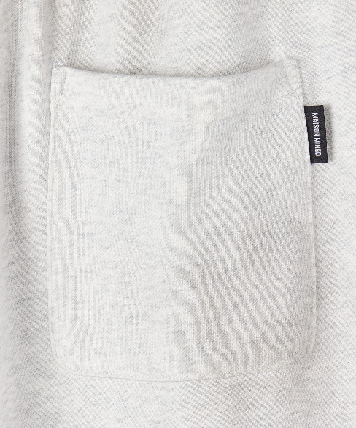 메종미네드(MAISON MINED) VINTAGE GYM SWEATPANTS MELANGE WHITE
