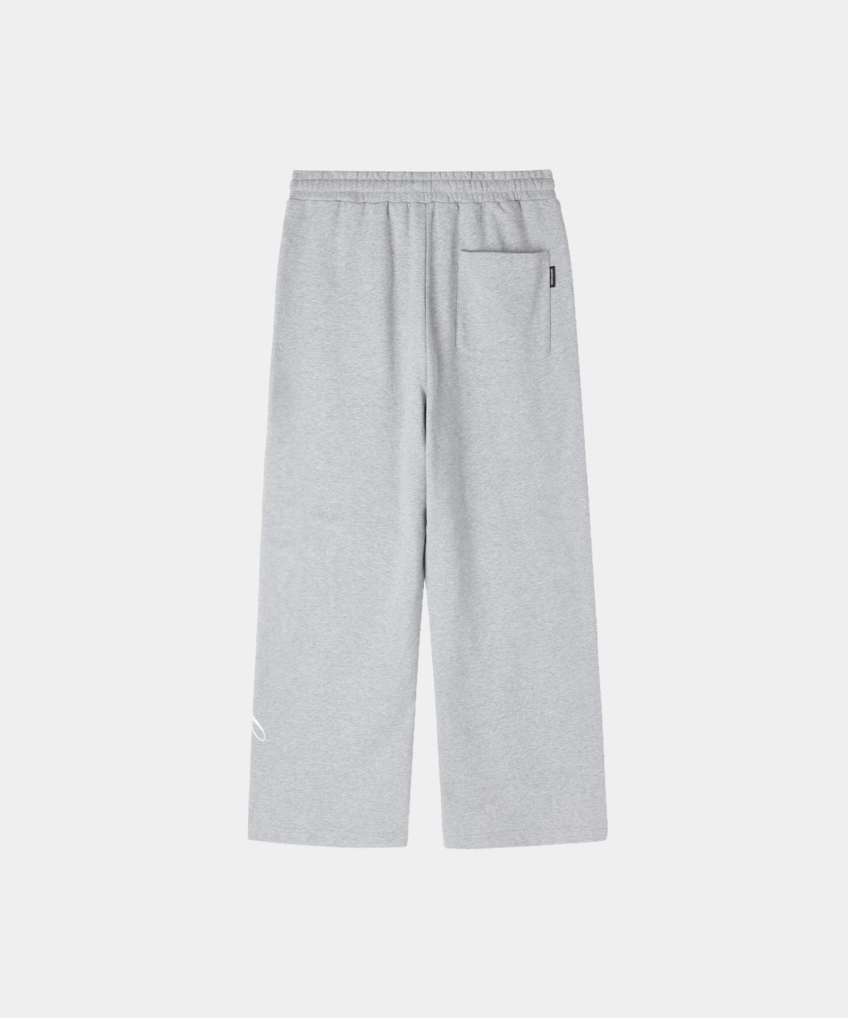 메종미네드(MAISON MINED) AGENT KNEE PATCH SWEATPANTS MELANGE GRAY