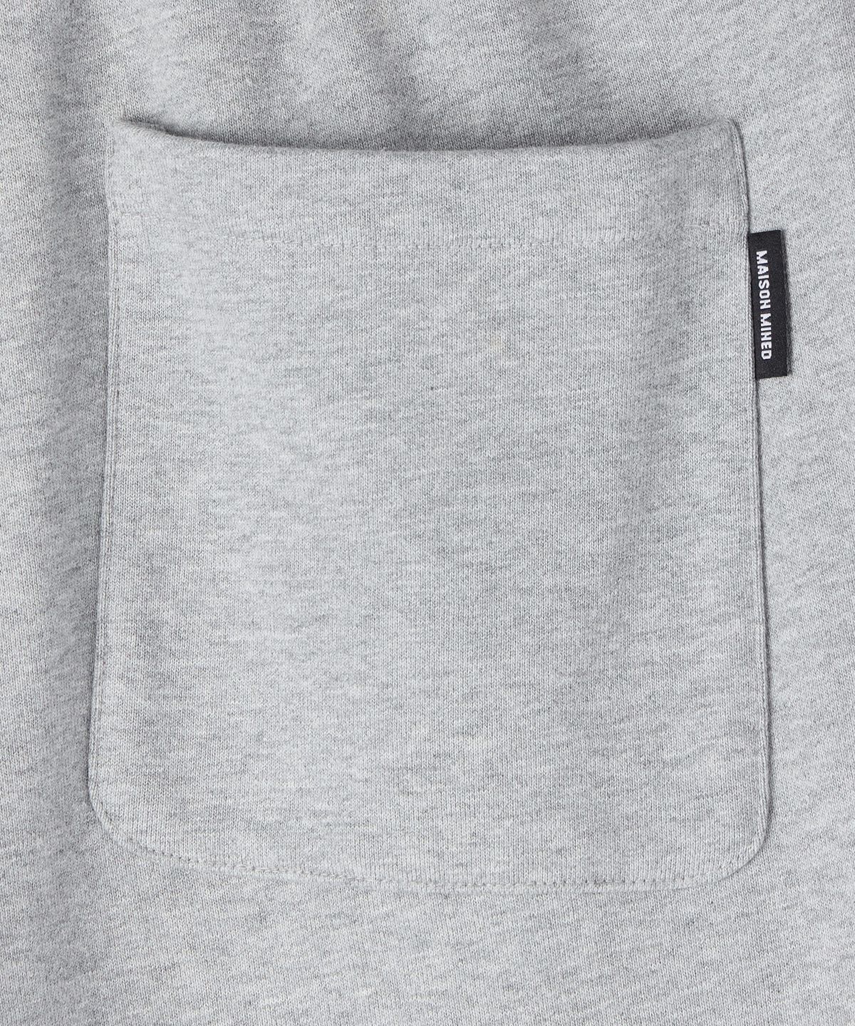 메종미네드(MAISON MINED) AGENT KNEE PATCH SWEATPANTS MELANGE GRAY