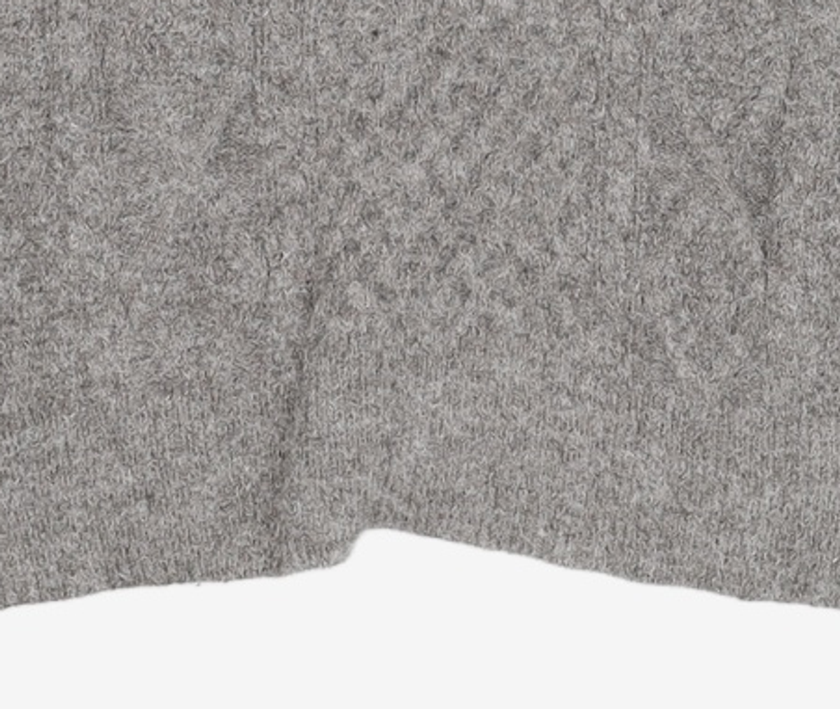룩캐스트(LOOKAST) 차콜 틸다 브이넥 니트 / CHARCOAL TILDA VNECK KNIT FREE