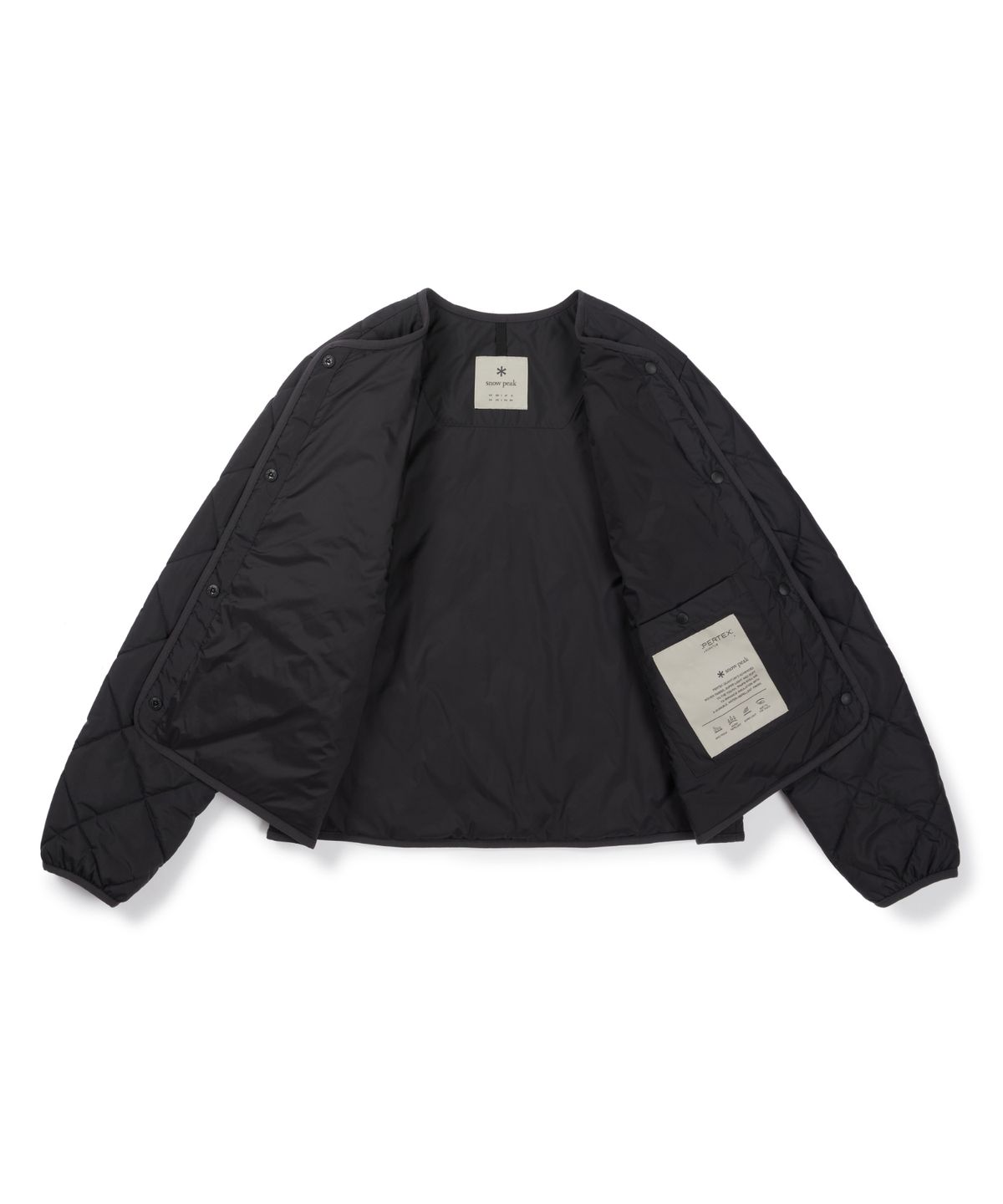 스노우피크 어패럴(SNOWPEAK APPAREL) 에어노바 퍼텍스 퀀텀 여성 씬클라우드 자켓 (S26WWPPJ13) Black
