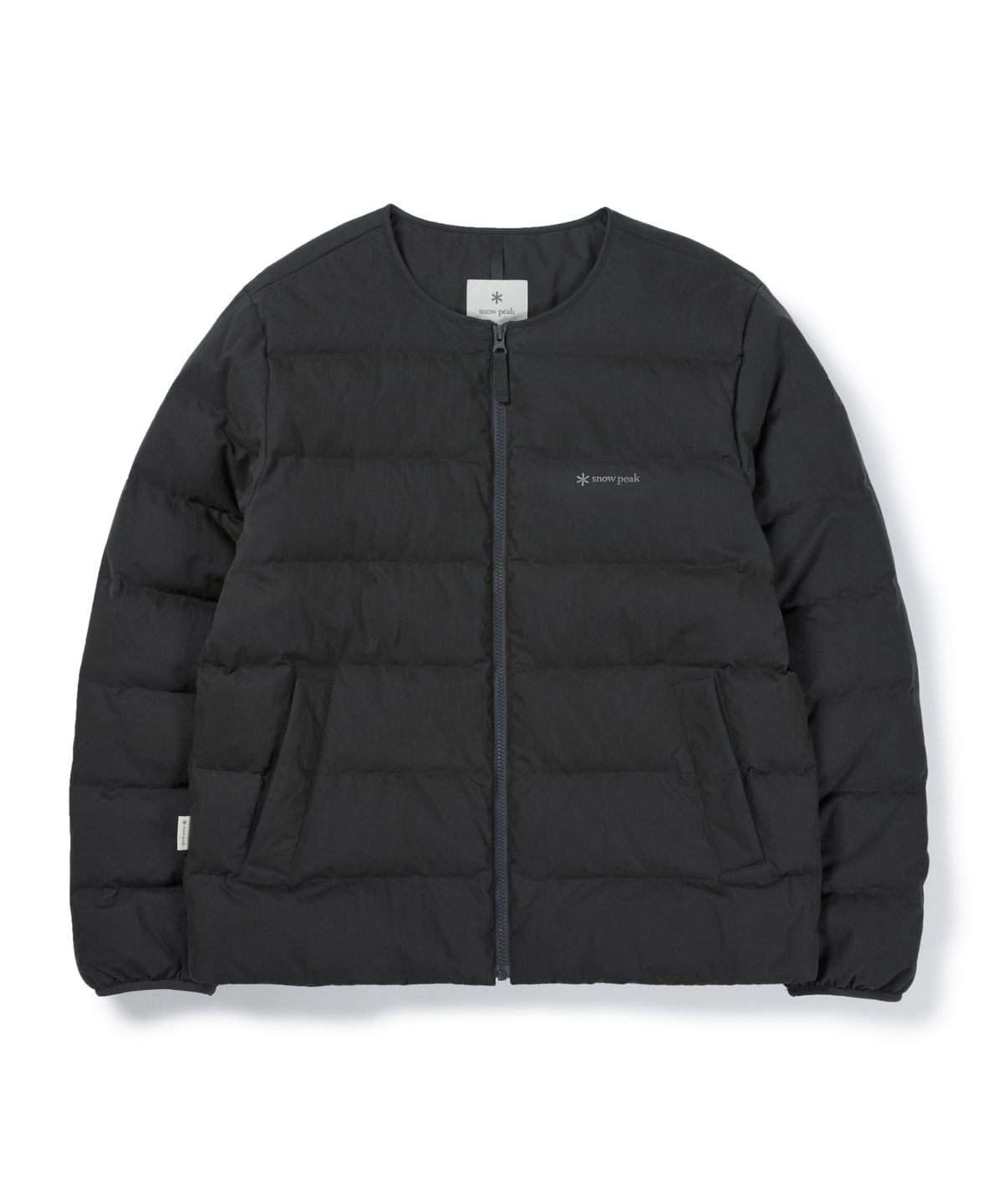 스노우피크 어패럴(SNOWPEAK APPAREL) 클랜드 라운드넥 경량 다운 자켓 (S26WMDDJ96) Charcoal