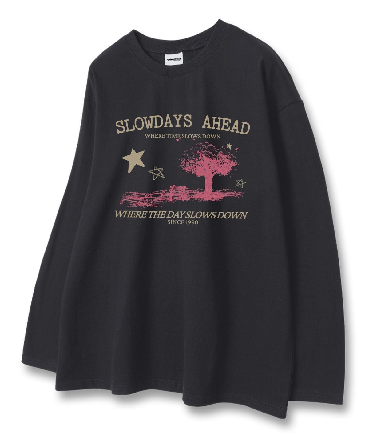 유니온가먼츠(UNION GARMENTS) 슬로우데이즈 루즈핏 긴팔 티셔츠 3COLOR [베이직or시보리]