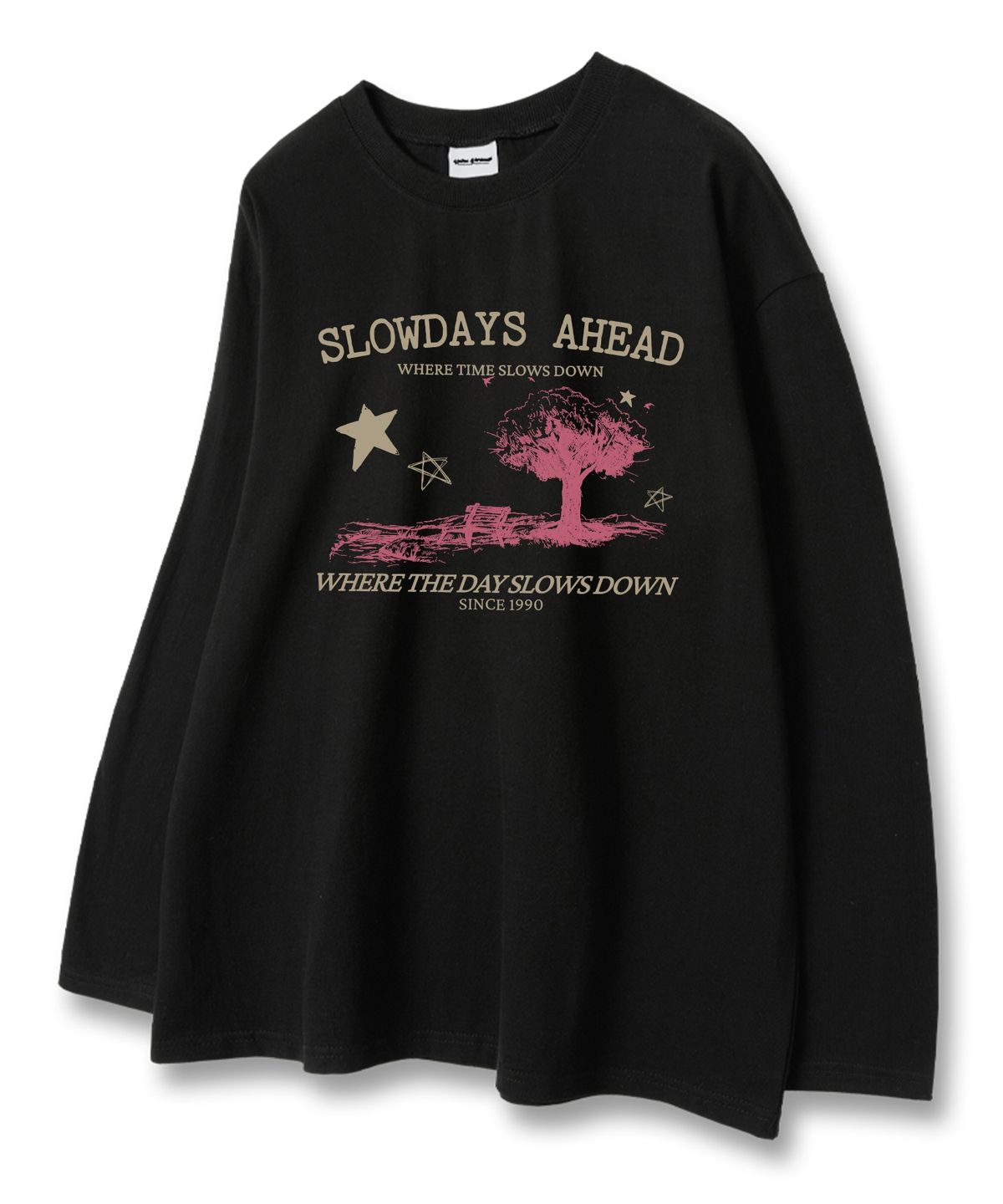 유니온가먼츠(UNION GARMENTS) 슬로우데이즈 루즈핏 긴팔 티셔츠 3COLOR [베이직or시보리]
