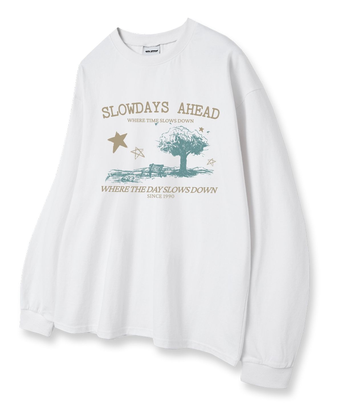 유니온가먼츠(UNION GARMENTS) 슬로우데이즈 루즈핏 긴팔 티셔츠 3COLOR [베이직or시보리]