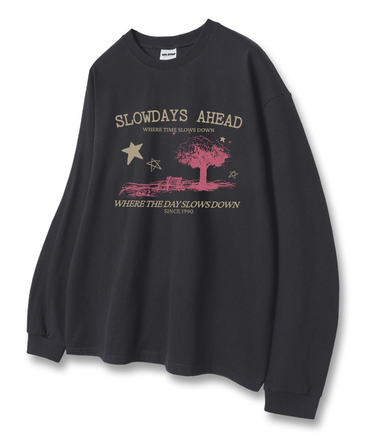 유니온가먼츠(UNION GARMENTS) 슬로우데이즈 루즈핏 긴팔 티셔츠 3COLOR [베이직or시보리]