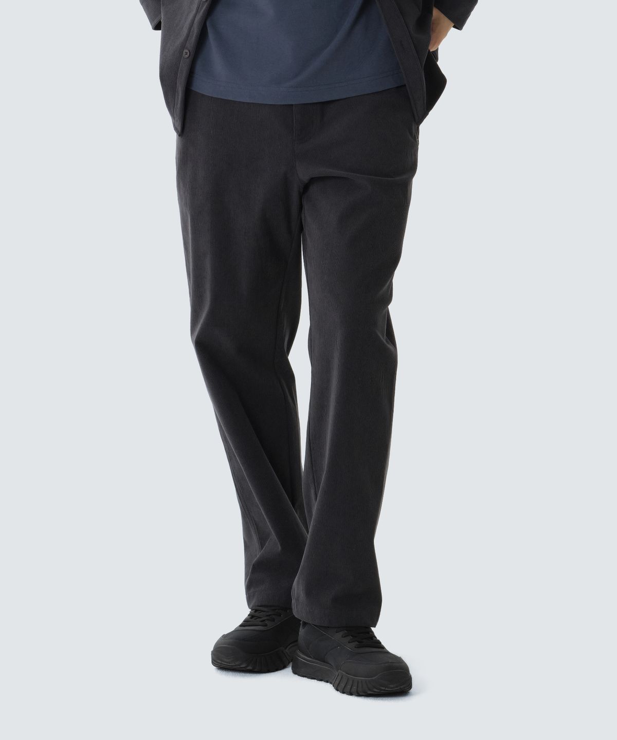 스노우피크 어패럴(SNOWPEAK APPAREL) 코듀로이 팬츠 (S26FMFPT70) Dark Charcoal