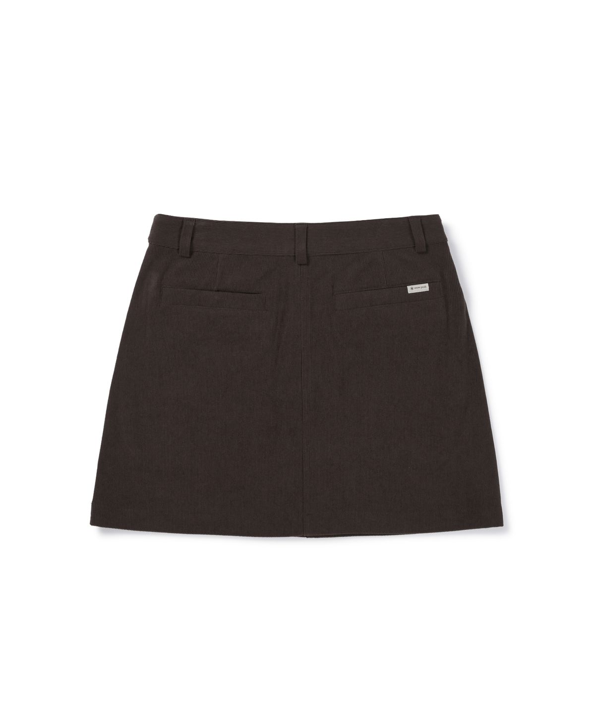 스노우피크 어패럴(SNOWPEAK APPAREL) 코듀로이 미니 스커트 (S26FWFSK71) Choco Brown
