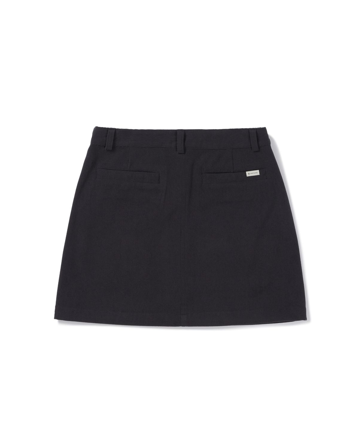 스노우피크 어패럴(SNOWPEAK APPAREL) 코듀로이 미니 스커트 (S26FWFSK71) Dark Charcoal