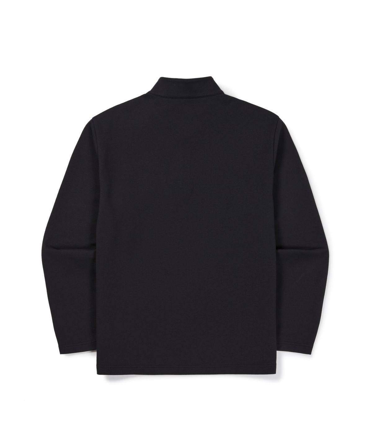 스노우피크 어패럴(SNOWPEAK APPAREL) 퀵드라이 반집업 긴팔 티셔츠 (S26FMFZT14) Black