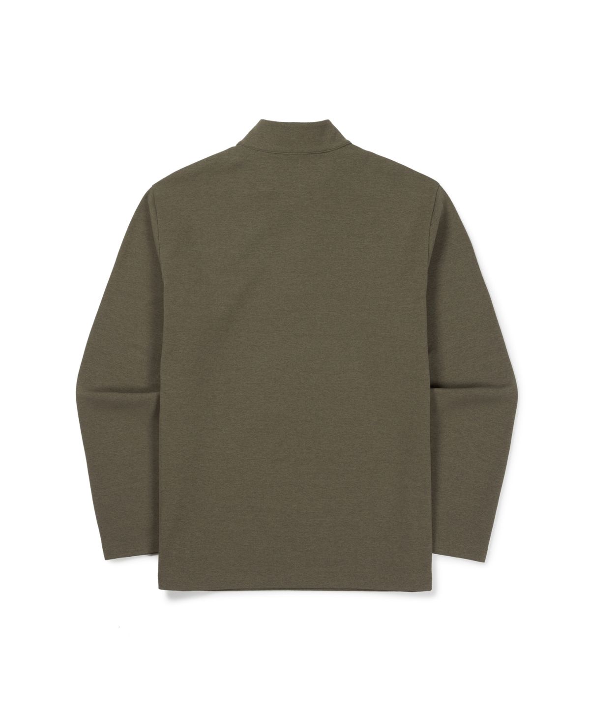 스노우피크 어패럴(SNOWPEAK APPAREL) 퀵드라이 반집업 긴팔 티셔츠 (S26FMFZT14) Yellow Khaki