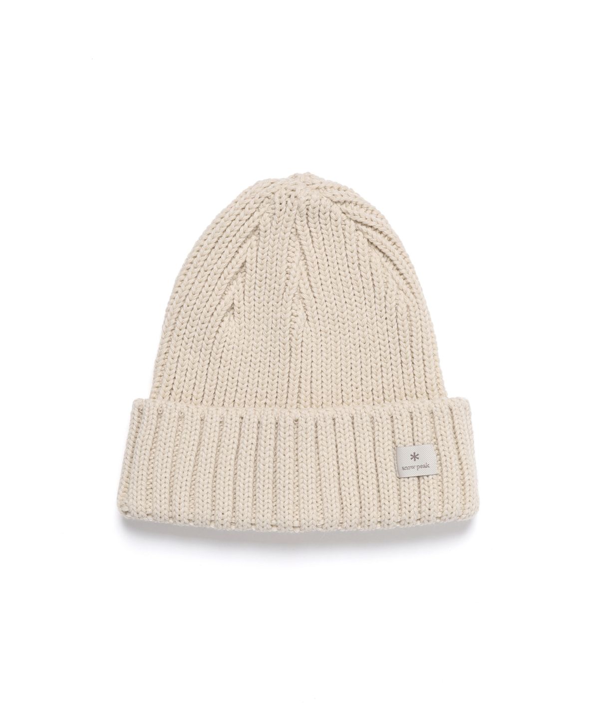 스노우피크 어패럴(SNOWPEAK APPAREL) 폴디드 비니 (S26WUFKC61) Light Beige