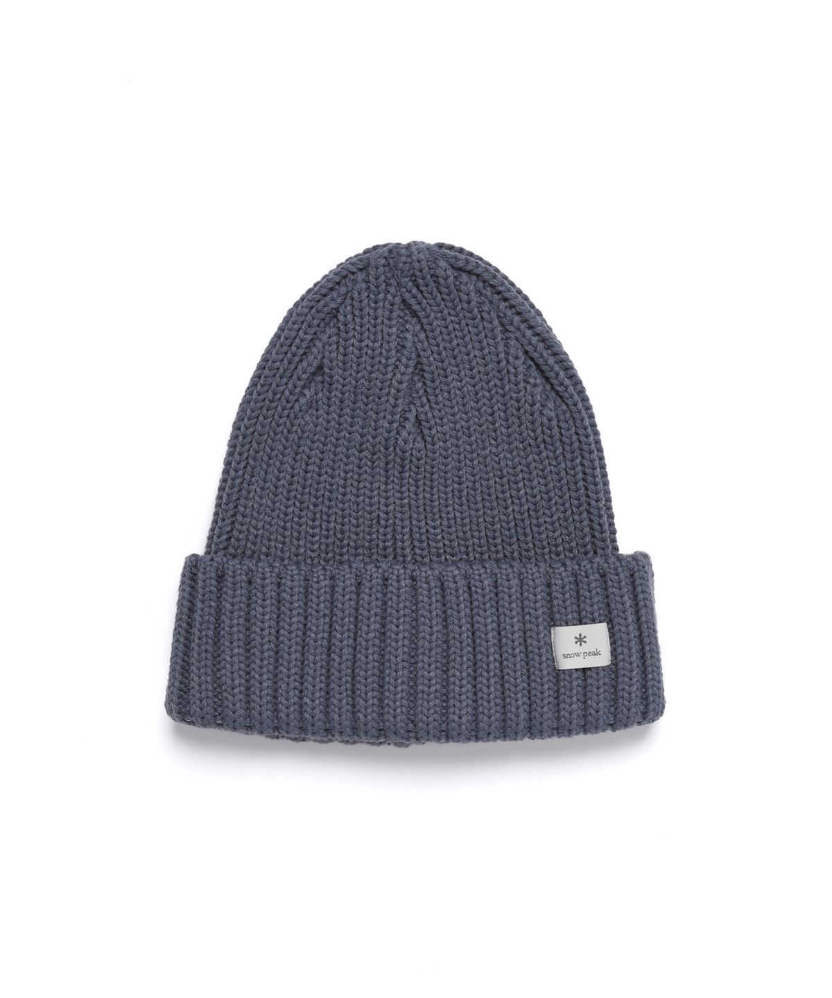 스노우피크 어패럴(SNOWPEAK APPAREL) 폴디드 비니 (S26WUFKC61) Gray Blue