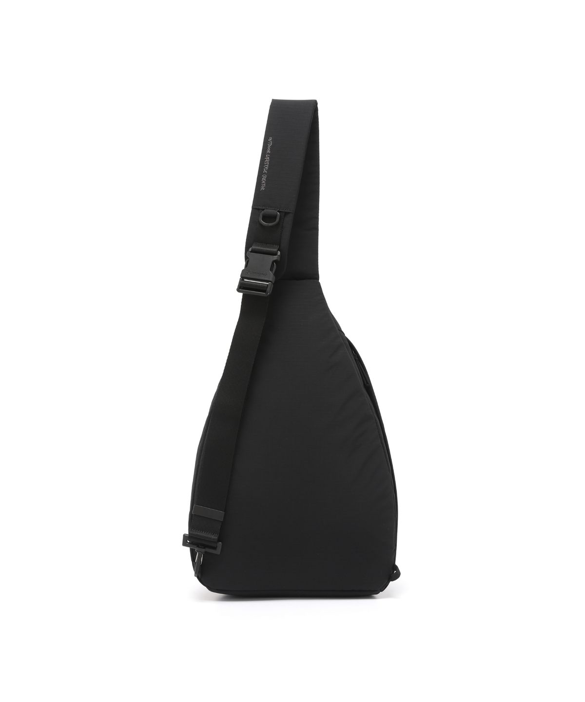 스노우피크 어패럴(SNOWPEAK APPAREL) 듀얼테크 워터드롭 슬링백 10L (S26FUFBG35) Black