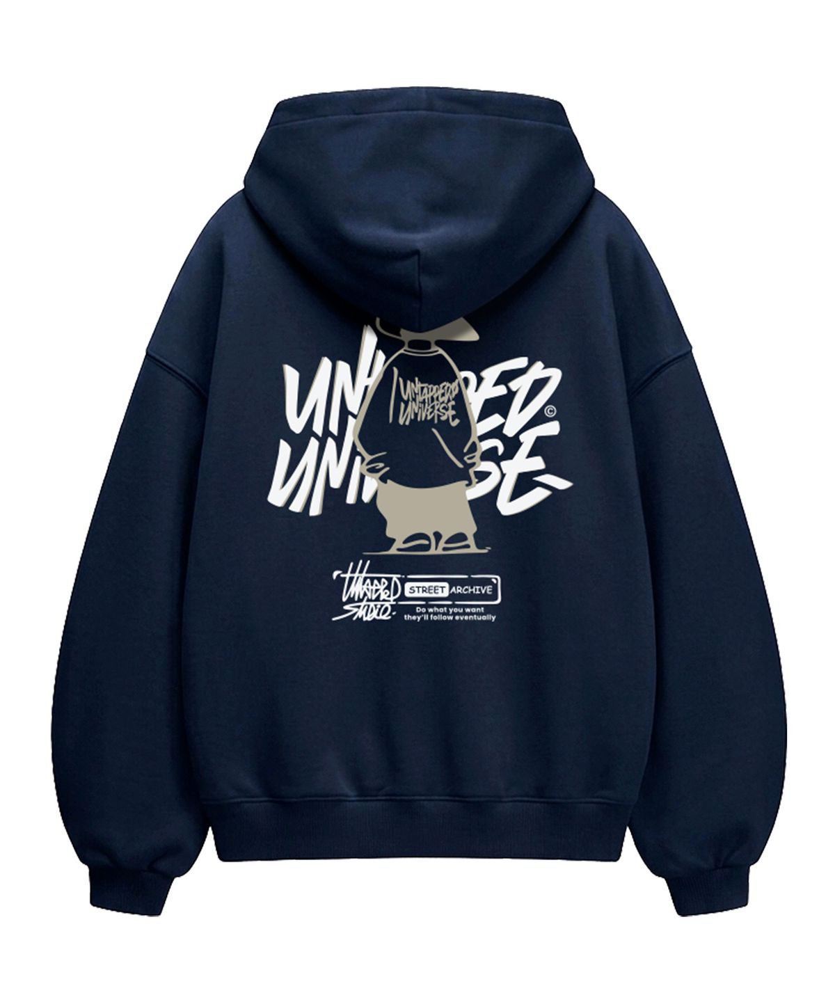 언탭트 스튜디오(UNTAPPED STUDIO) 340G Urban Youth 에센셜 벌룬 오버핏 후드 티셔츠 9Color