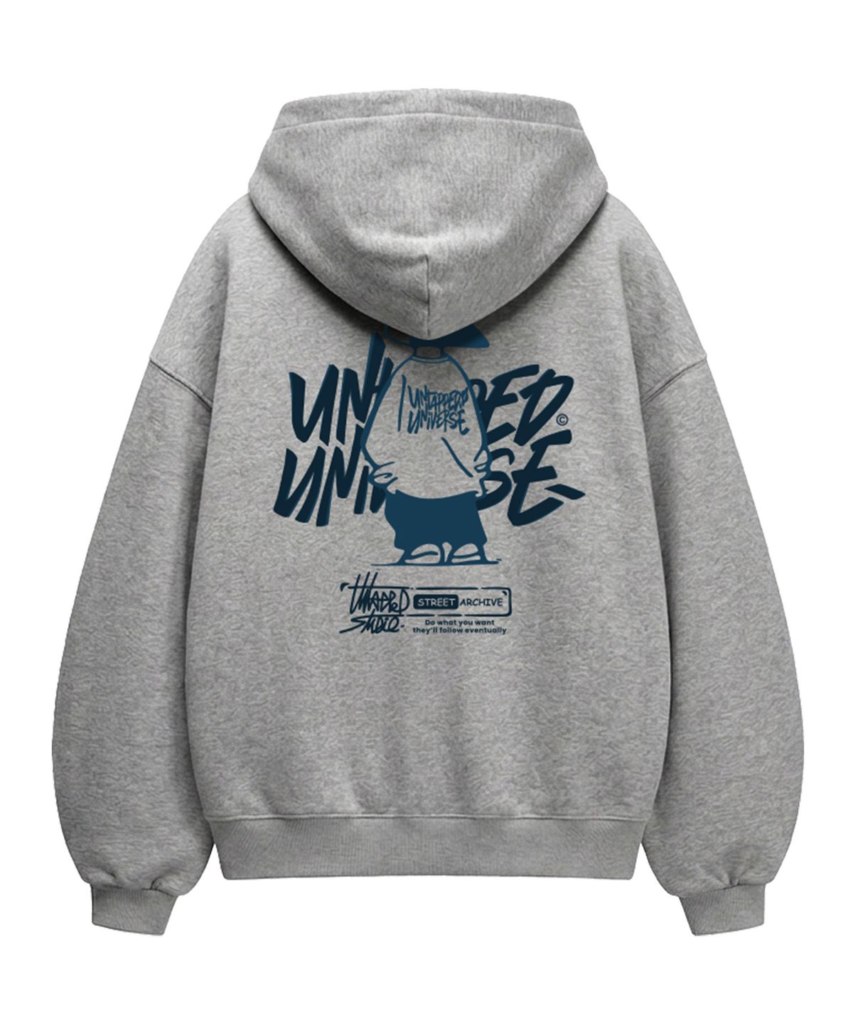 언탭트 스튜디오(UNTAPPED STUDIO) 340G Urban Youth 에센셜 벌룬 오버핏 후드 티셔츠 9Color
