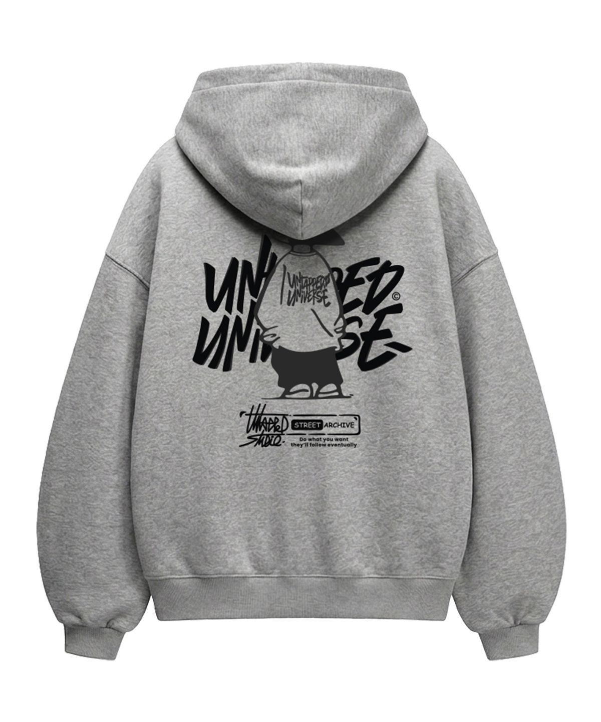 언탭트 스튜디오(UNTAPPED STUDIO) 340G Urban Youth 에센셜 벌룬 오버핏 후드 티셔츠 9Color
