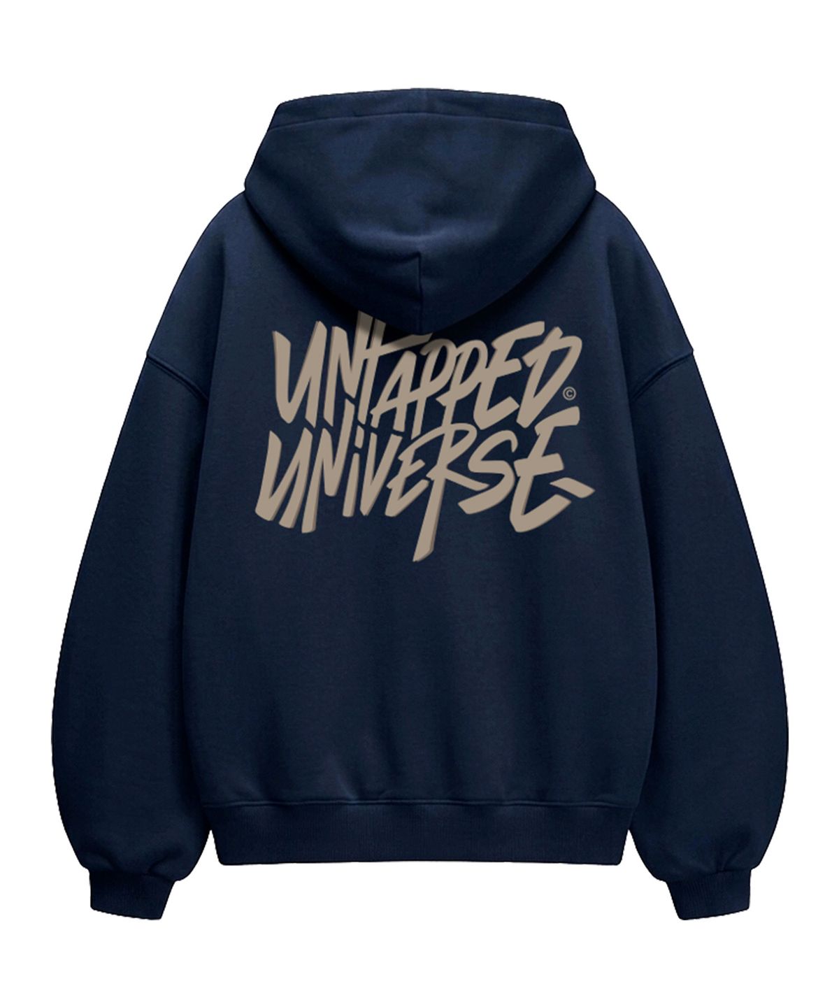 언탭트 스튜디오(UNTAPPED STUDIO) 340G 시그니처 오버랩 에센셜 벌룬 오버핏 후드 티셔츠 9Color