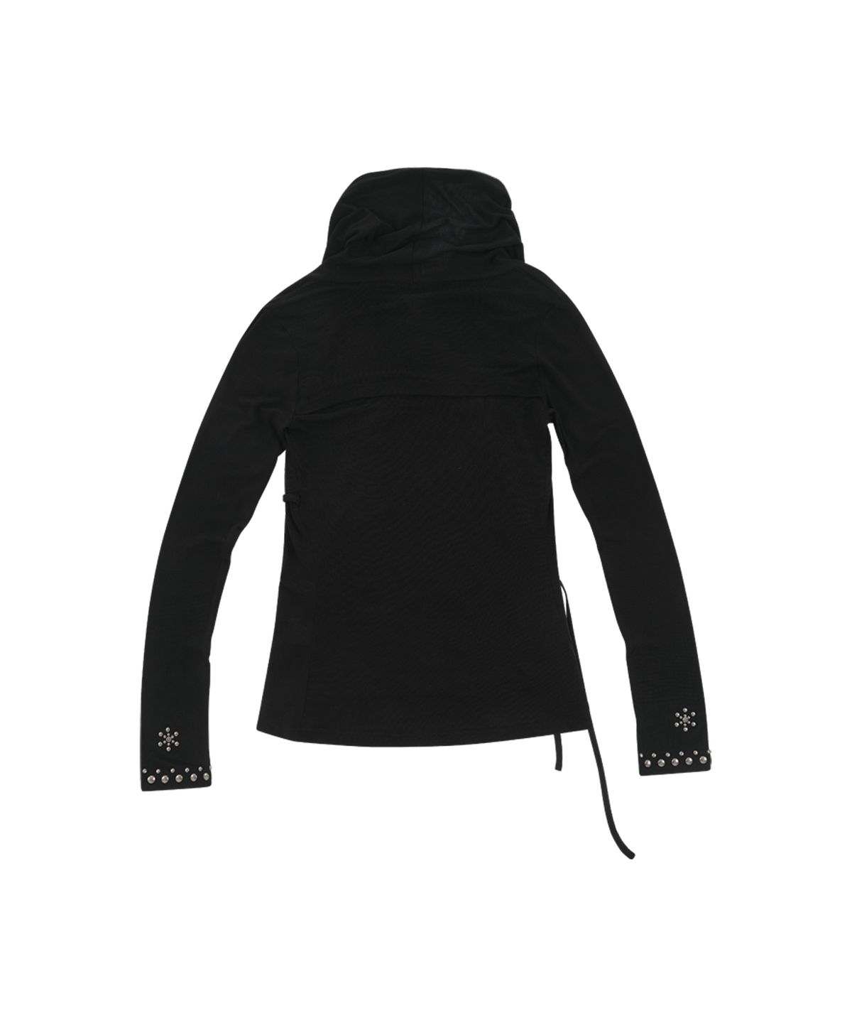 카시코(KASHIKO) Studded Draped Wrap Cardigan
