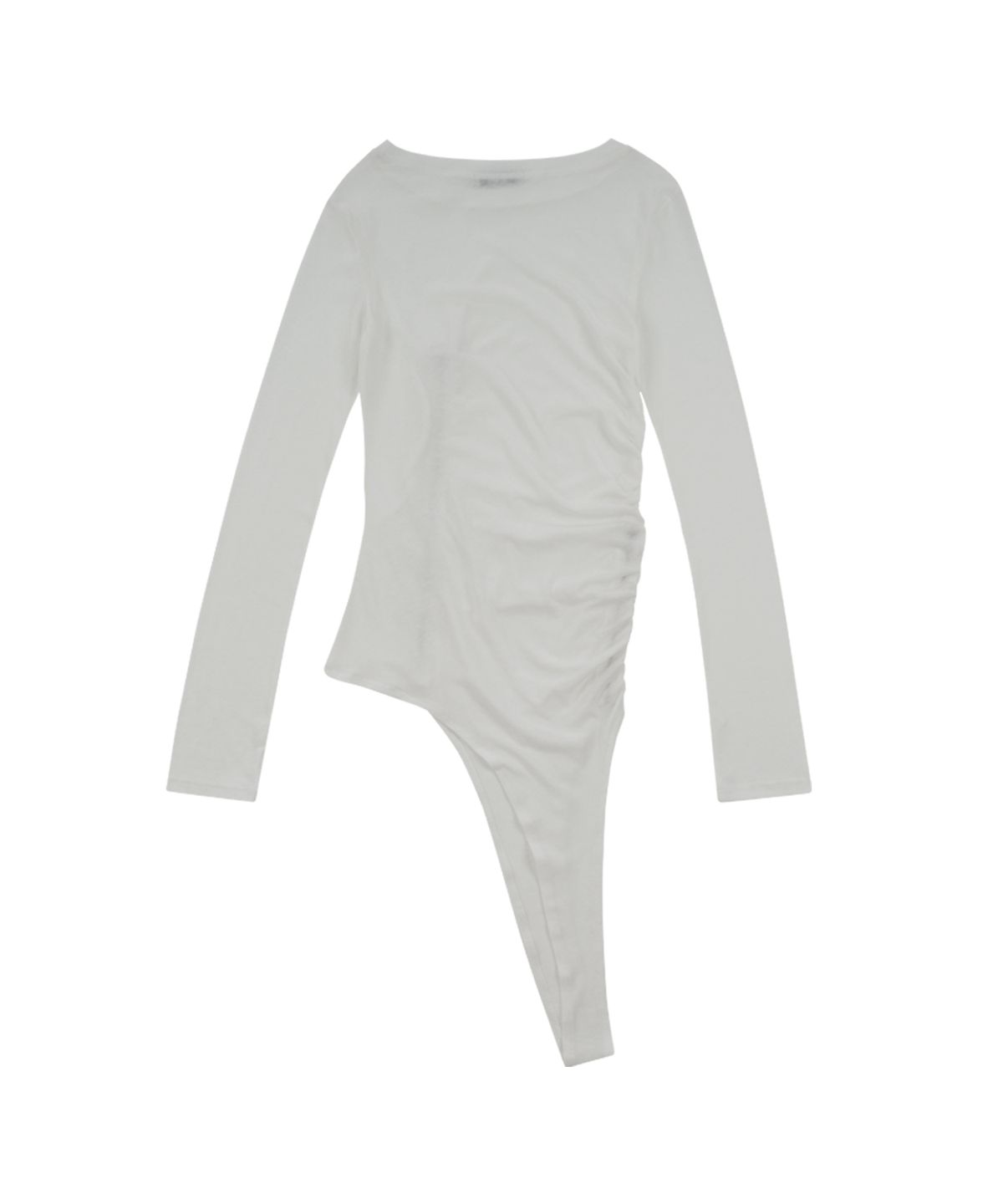 카시코(KASHIKO) Cut-Out Slash Zip Longsleeve Ivory