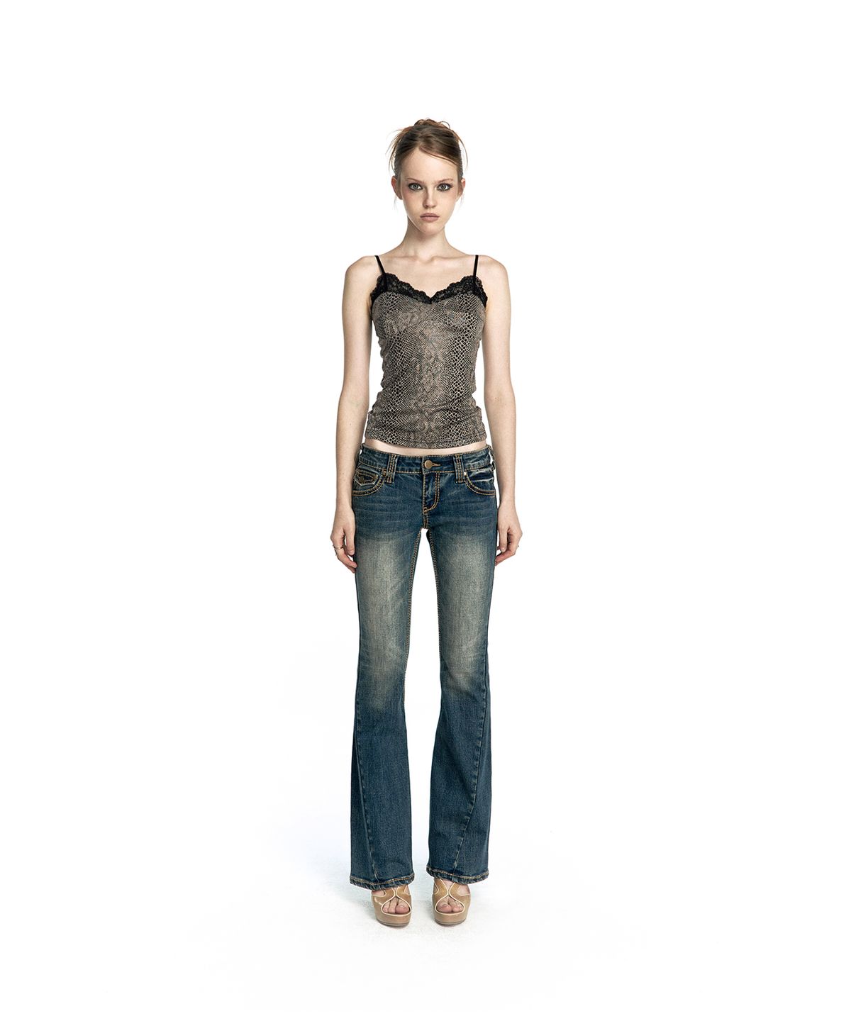 카시코(KASHIKO) Wild Nessa Cami Beige