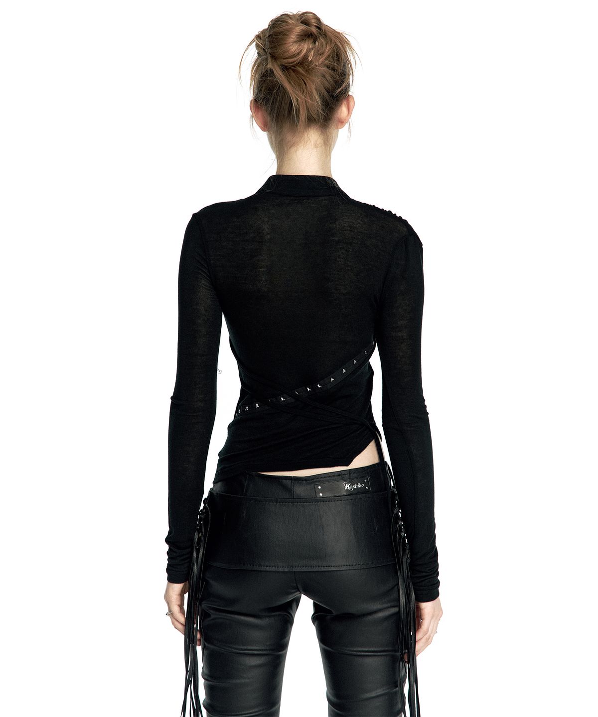 카시코(KASHIKO) Mandarin Collar Hook Longsleeve