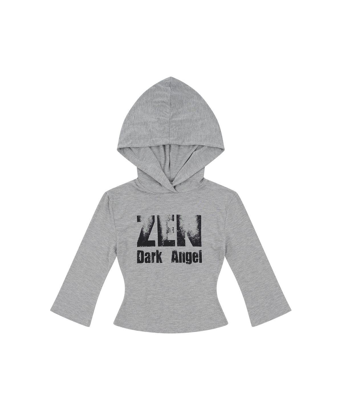 카시코(KASHIKO) Zen Angel Hoodie Top Grey