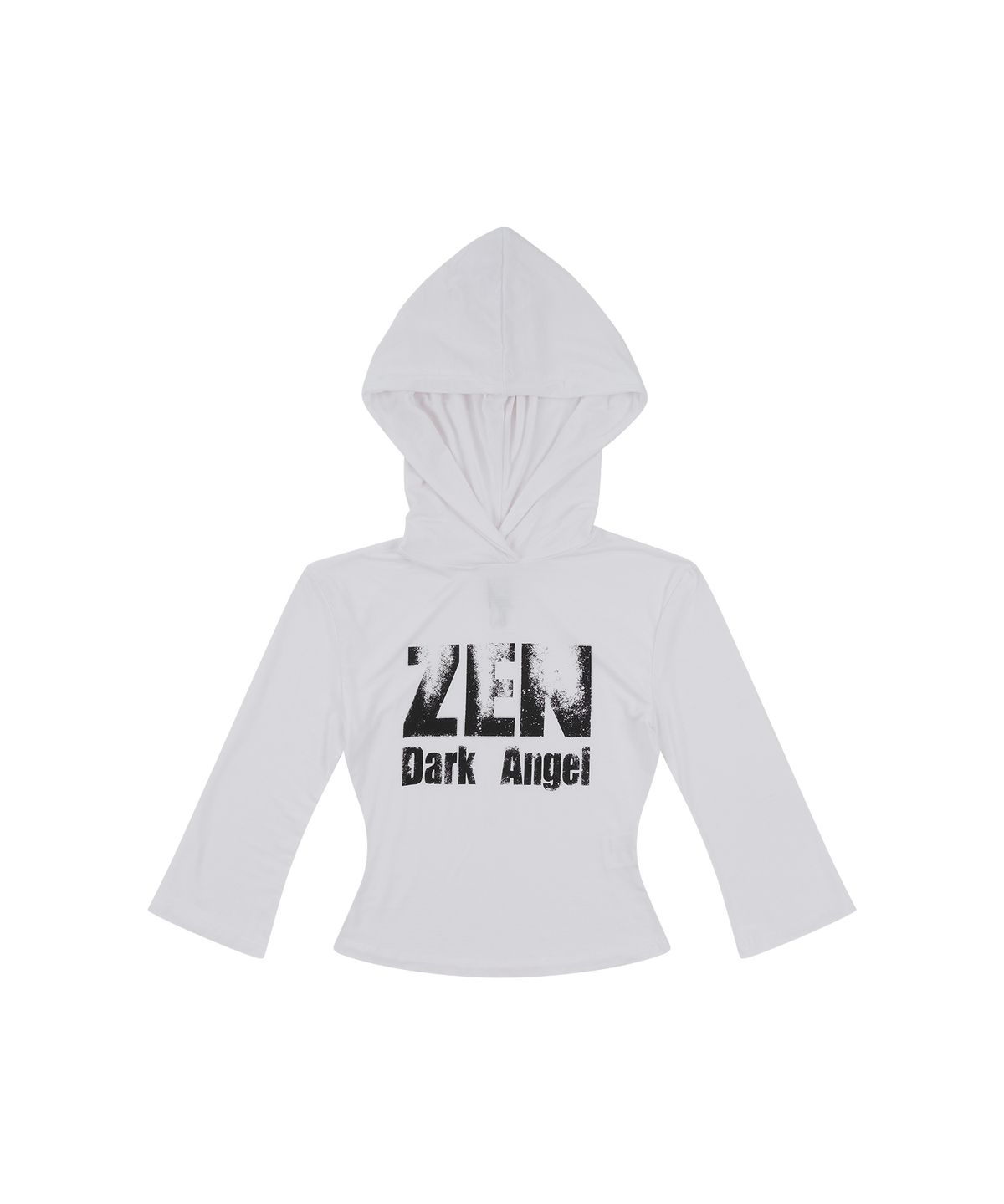카시코(KASHIKO) Zen Angel Hoodie Top White
