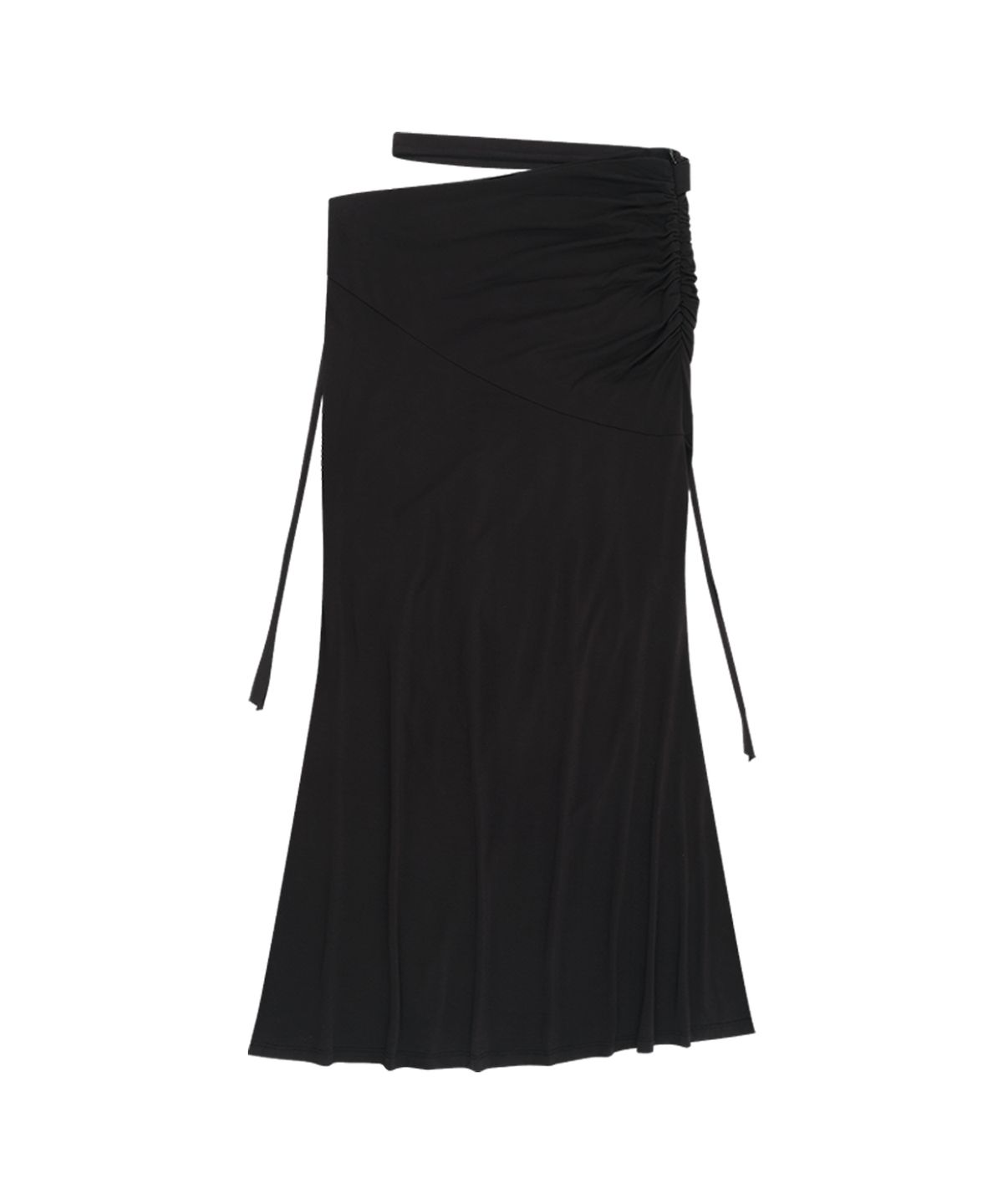 카시코(KASHIKO) Drop Fringe Asymmetric Skirt