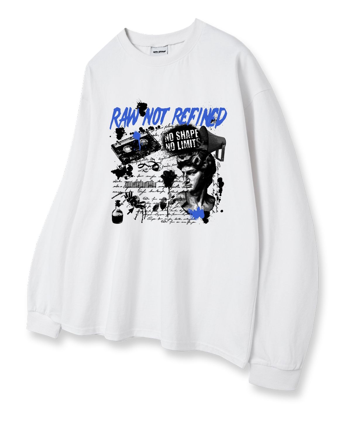 유니온가먼츠(UNION GARMENTS) 로우낫 루즈핏 긴팔 티셔츠 3COLOR [베이직or시보리]