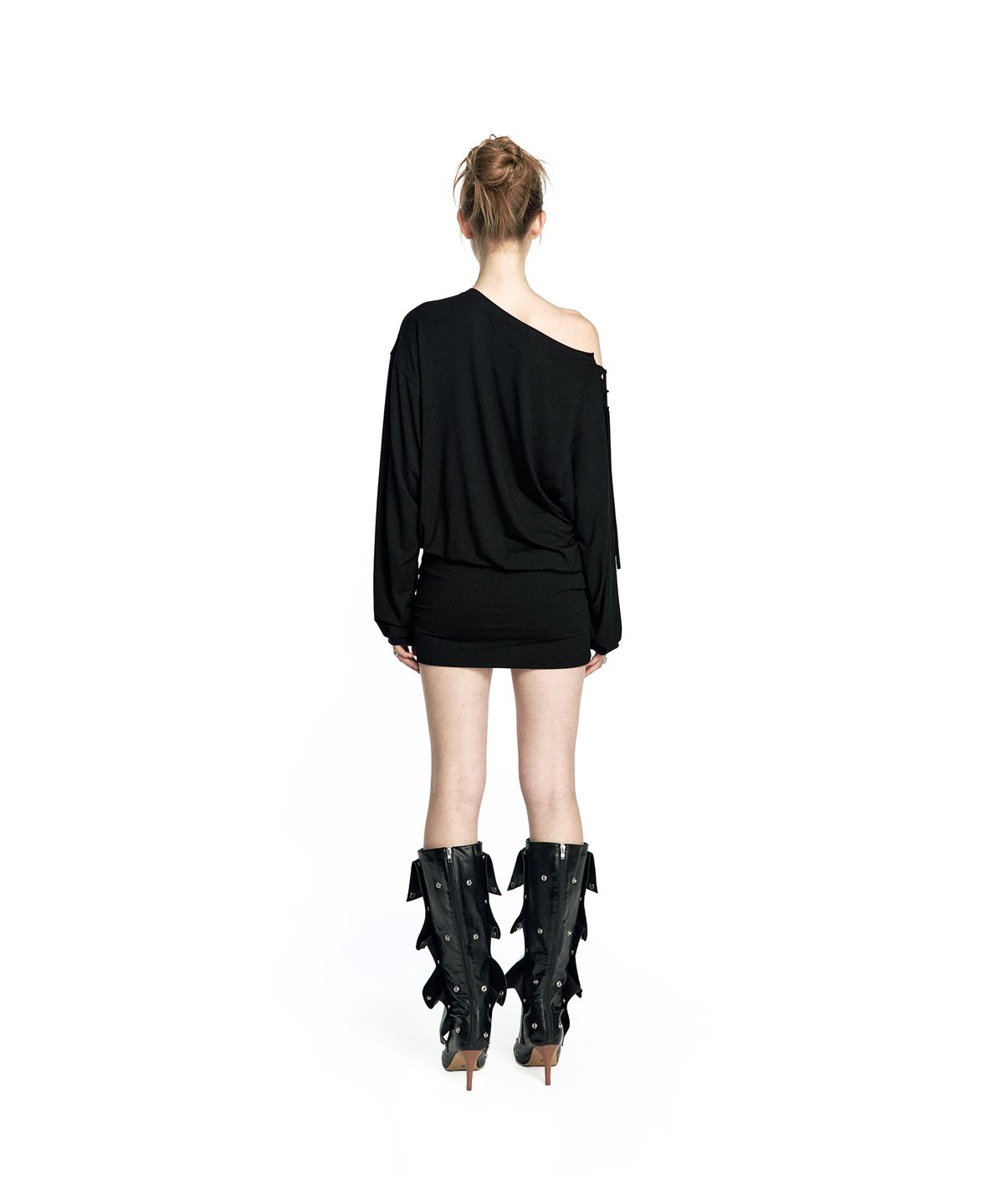 카시코(KASHIKO) Zen One-Shoulder Dress