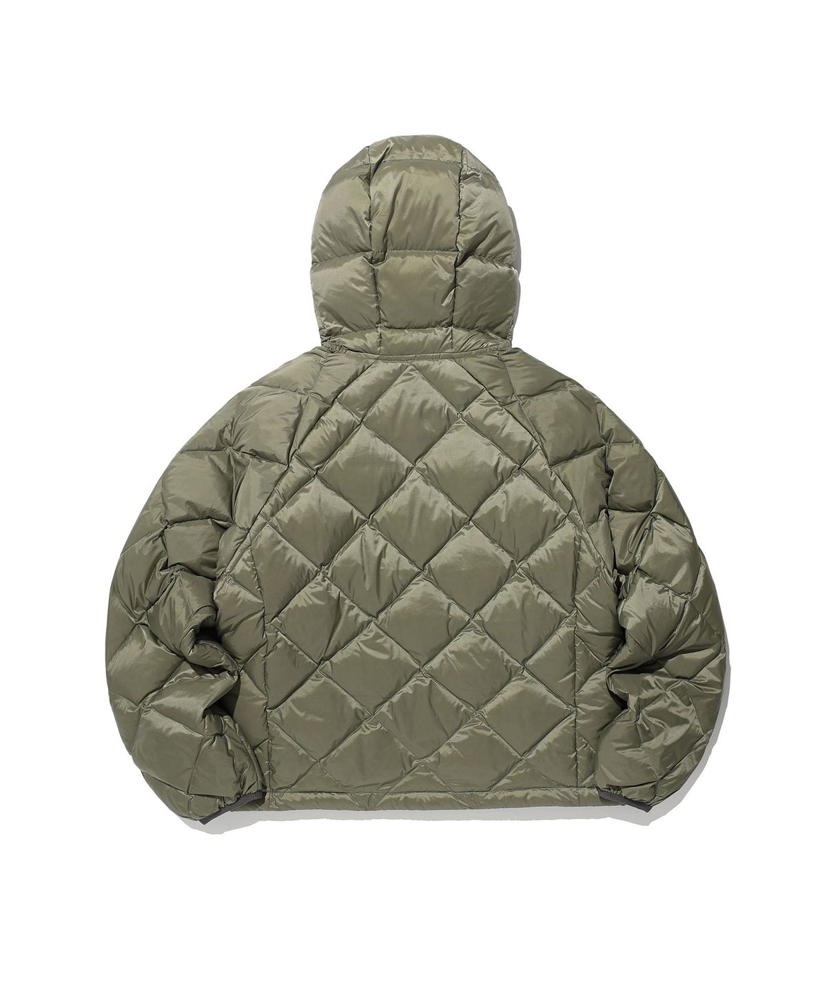 나이스고스트클럽(NICEGHOSTCLUB) HOODED LIGHT DOWN JACKET_SAND(NG2GWUB900A)