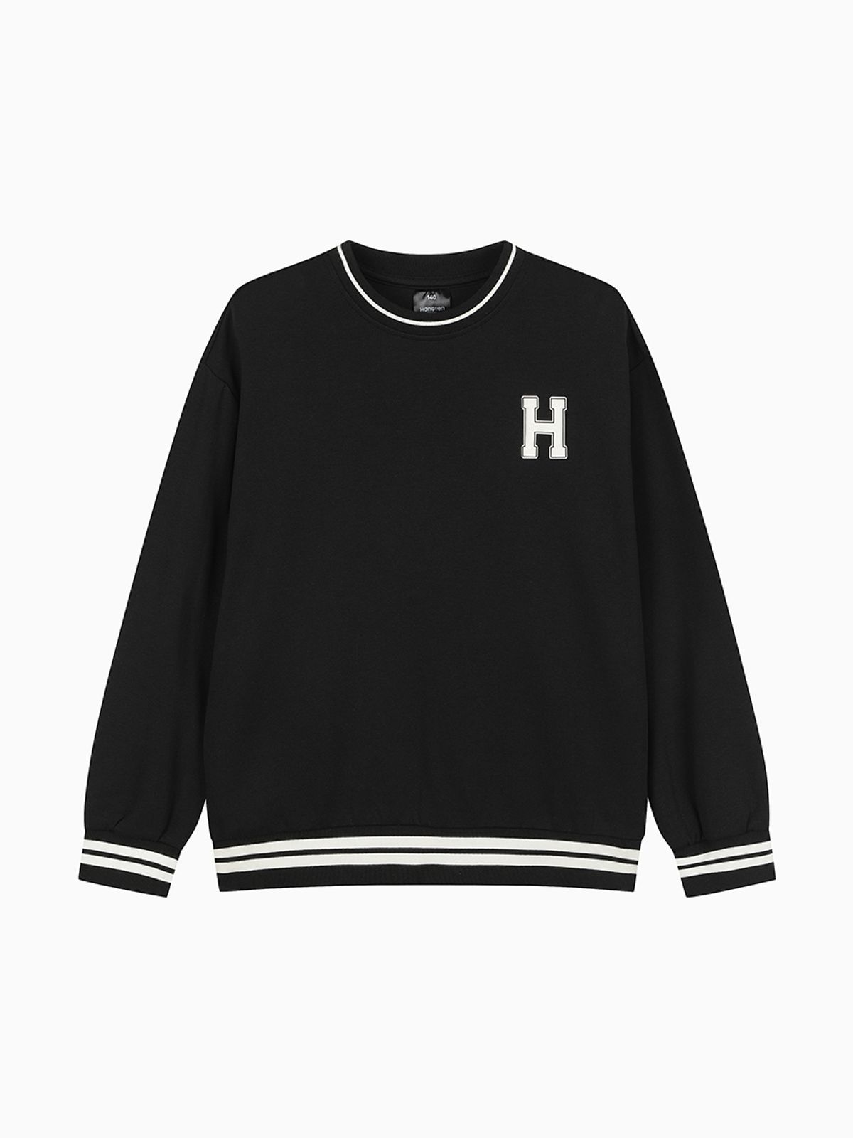행텐 틴즈(HANGTEN TEENS) 틴즈 더블페이스 요꼬 맨투맨_100(14580-031-610-09)