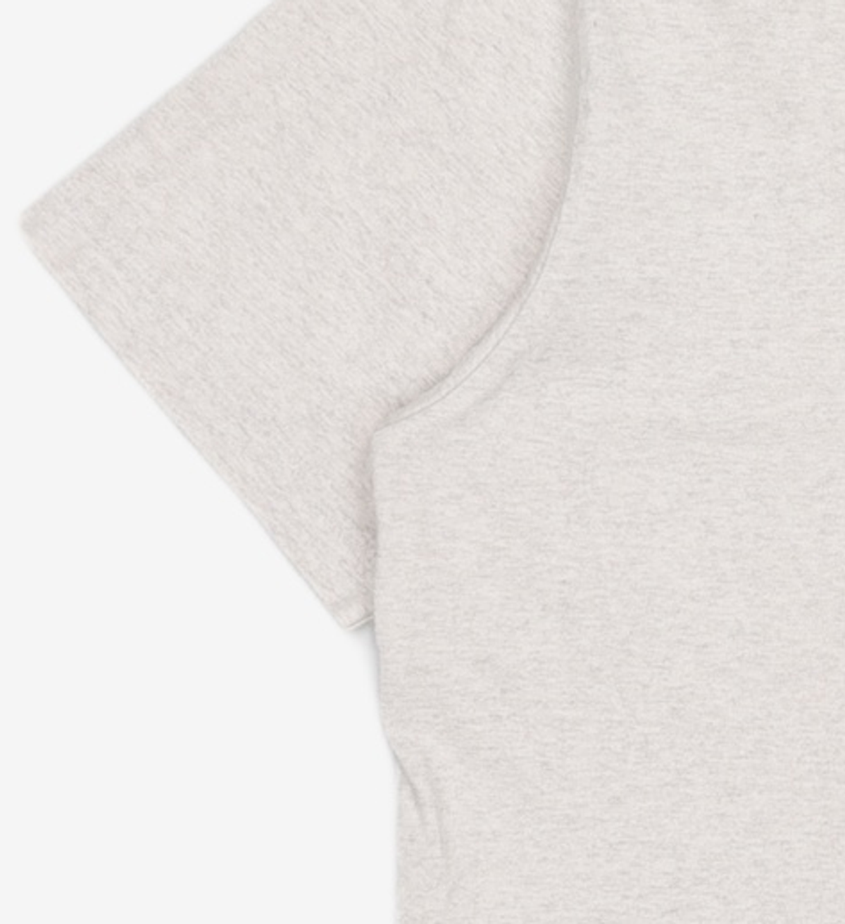 에이카화이트(AECA) AECA CLOVER SMALL LOGO HALF SLEEVE TEE-MUSTARD S