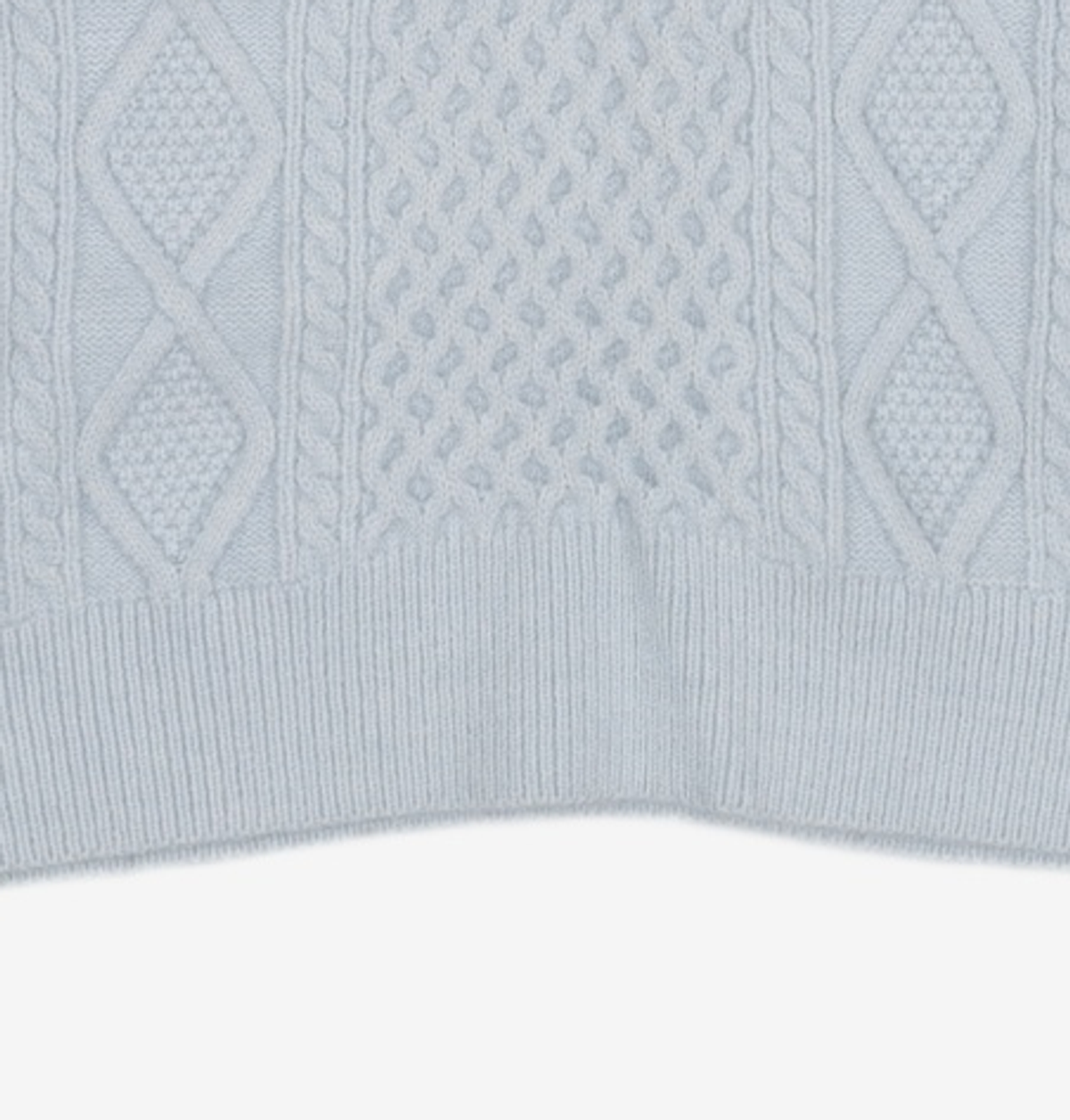 룩캐스트(LOOKAST) 스카이블루 틸다 브이넥 니트 / SKYBLUE TILDA VNECK KNIT FREE